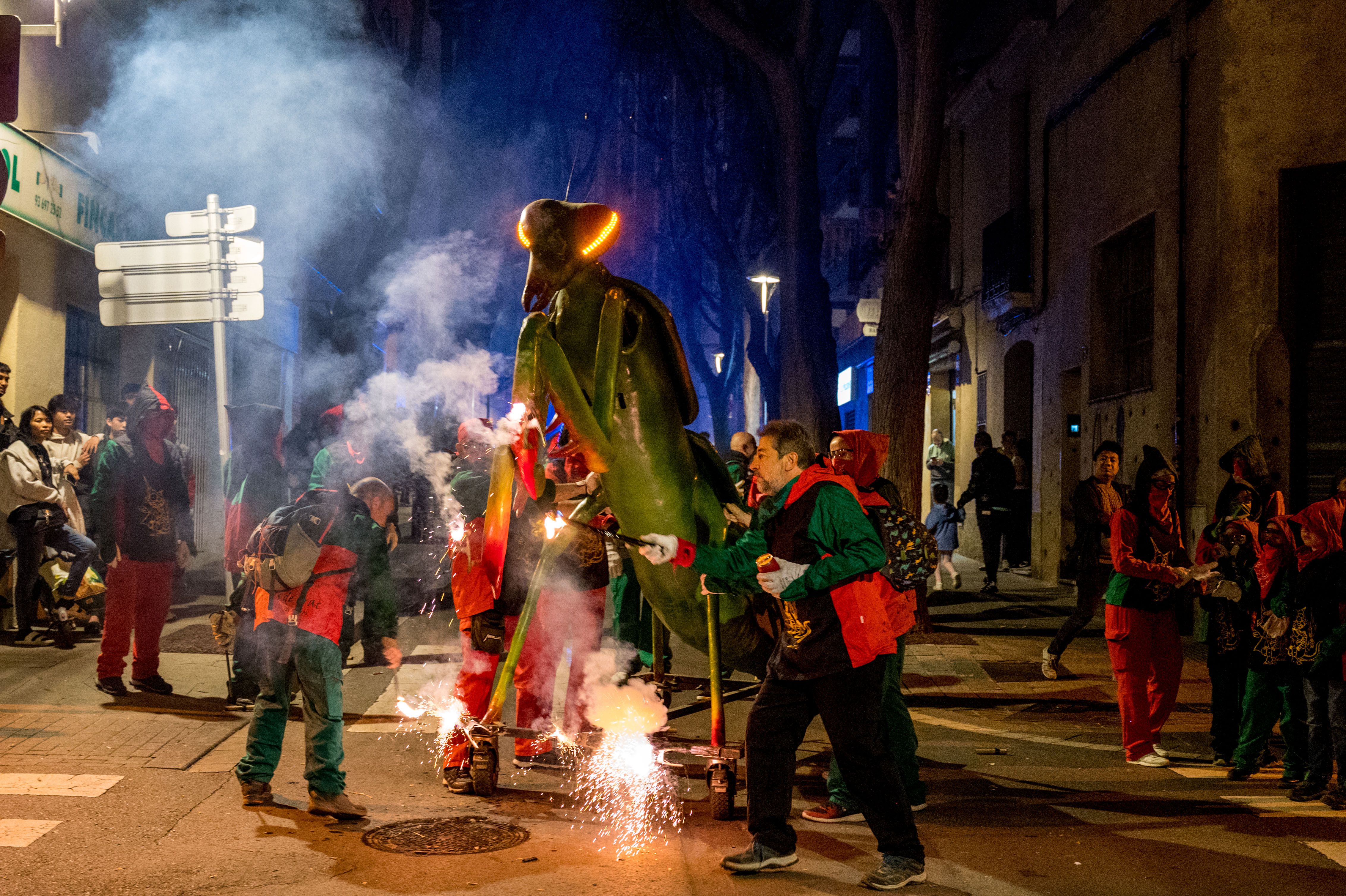 11a Trobada de Bèsties de Foc 2024. FOTO: Carmelo Jiménez