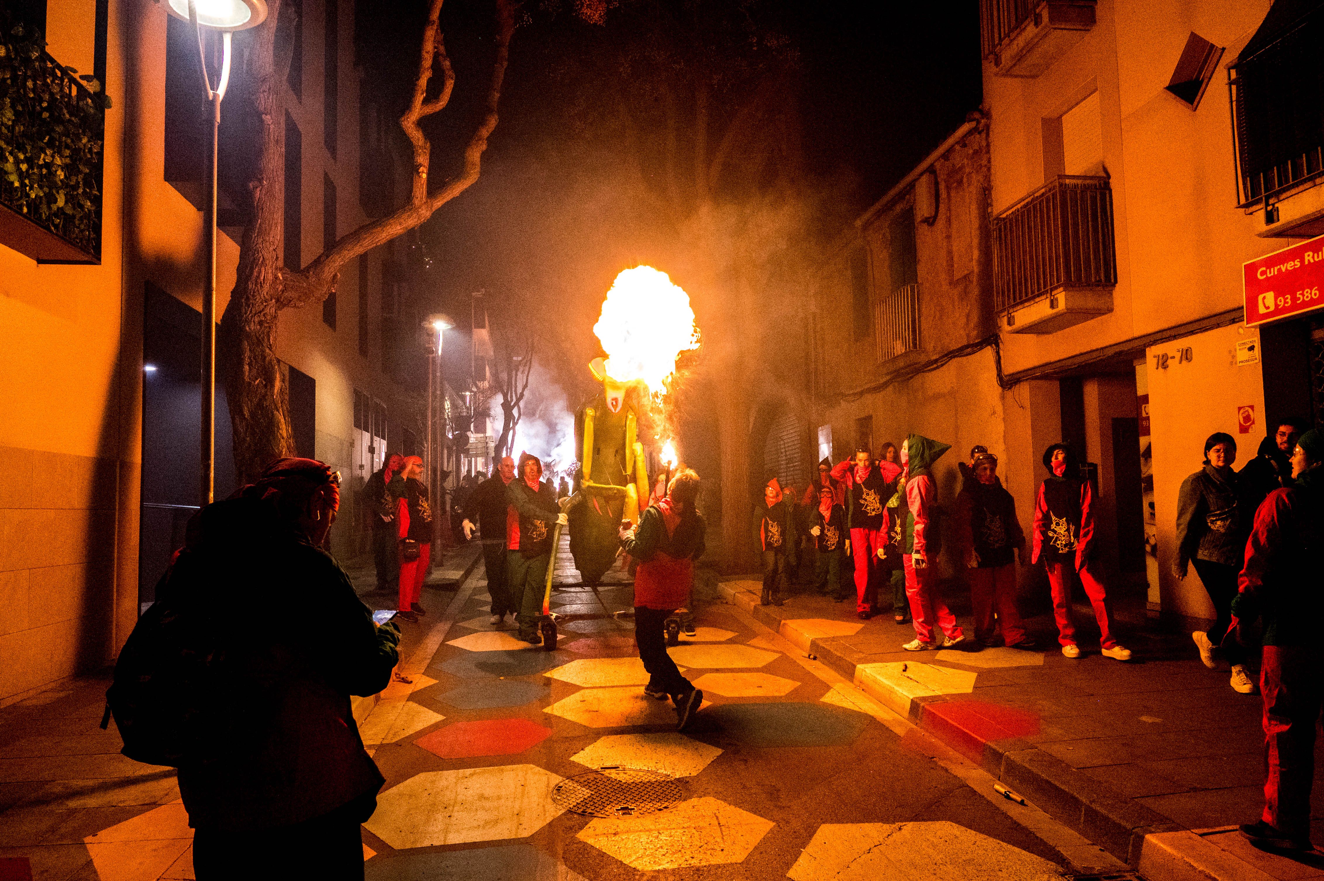 11a Trobada de Bèsties de Foc 2024. FOTO: Carmelo Jiménez