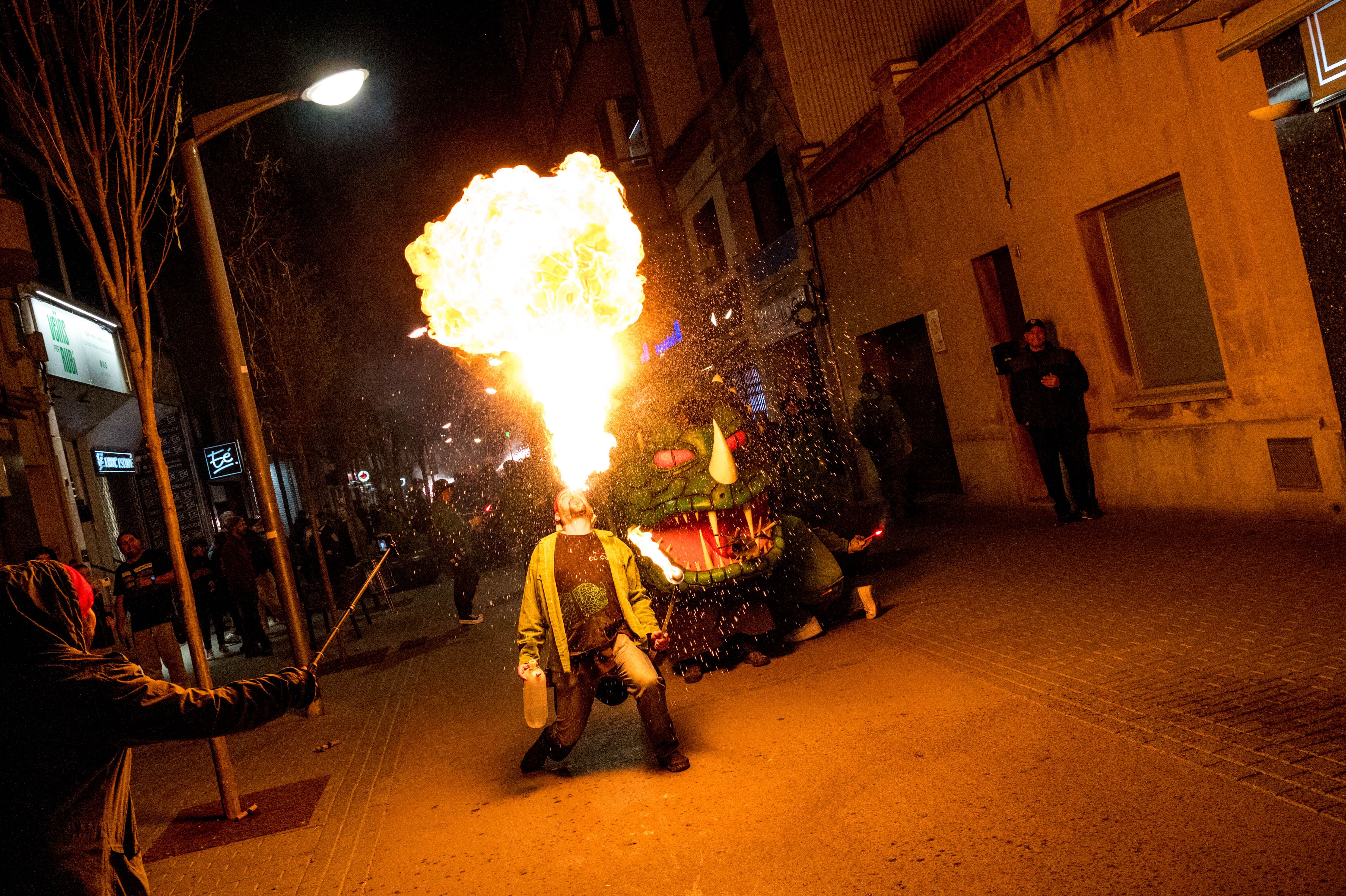 11a Trobada de Bèsties de Foc 2024. FOTO: Carmelo Jiménez