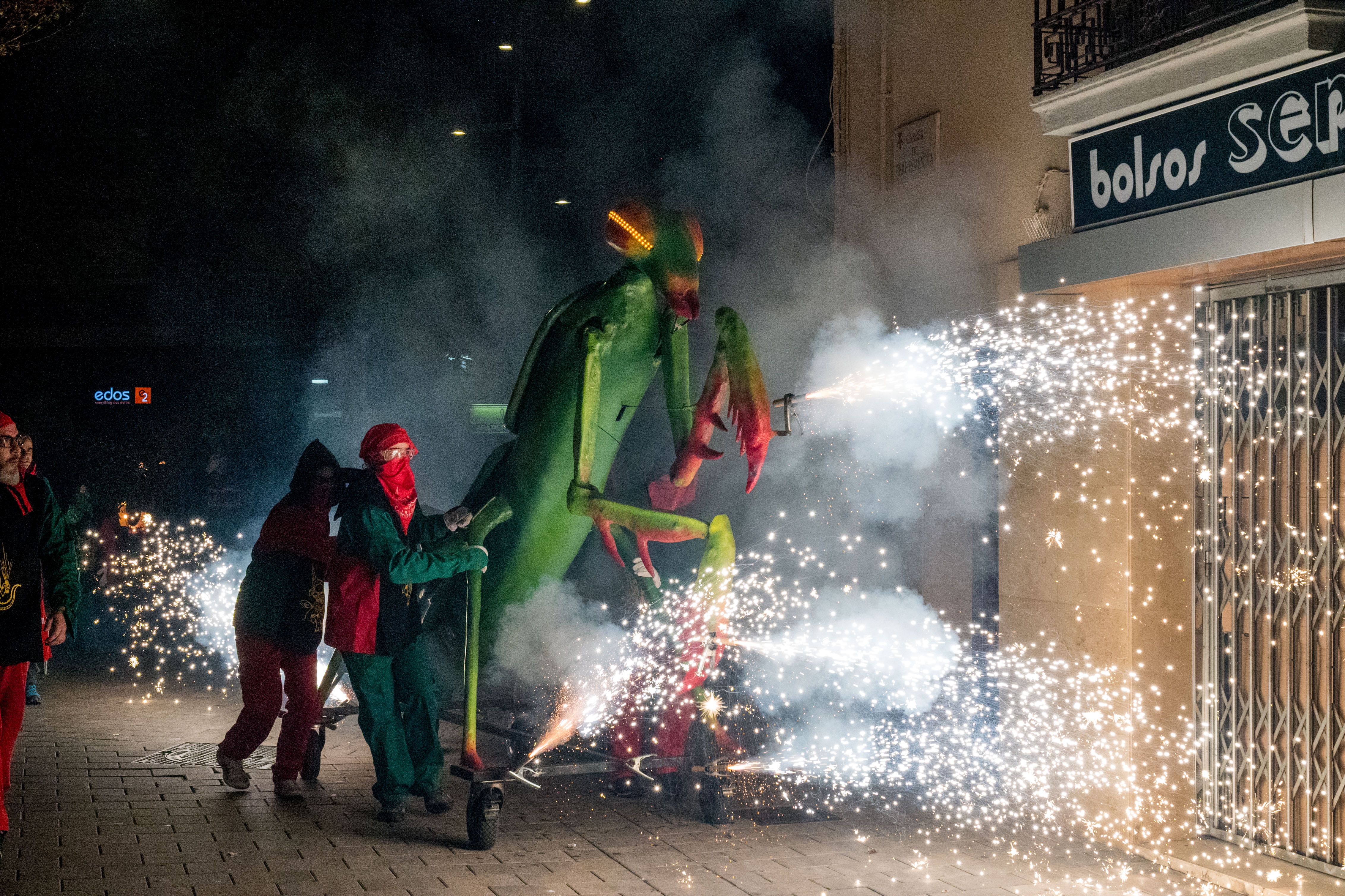 11a Trobada de Bèsties de Foc 2024. FOTO: Carmelo Jiménez