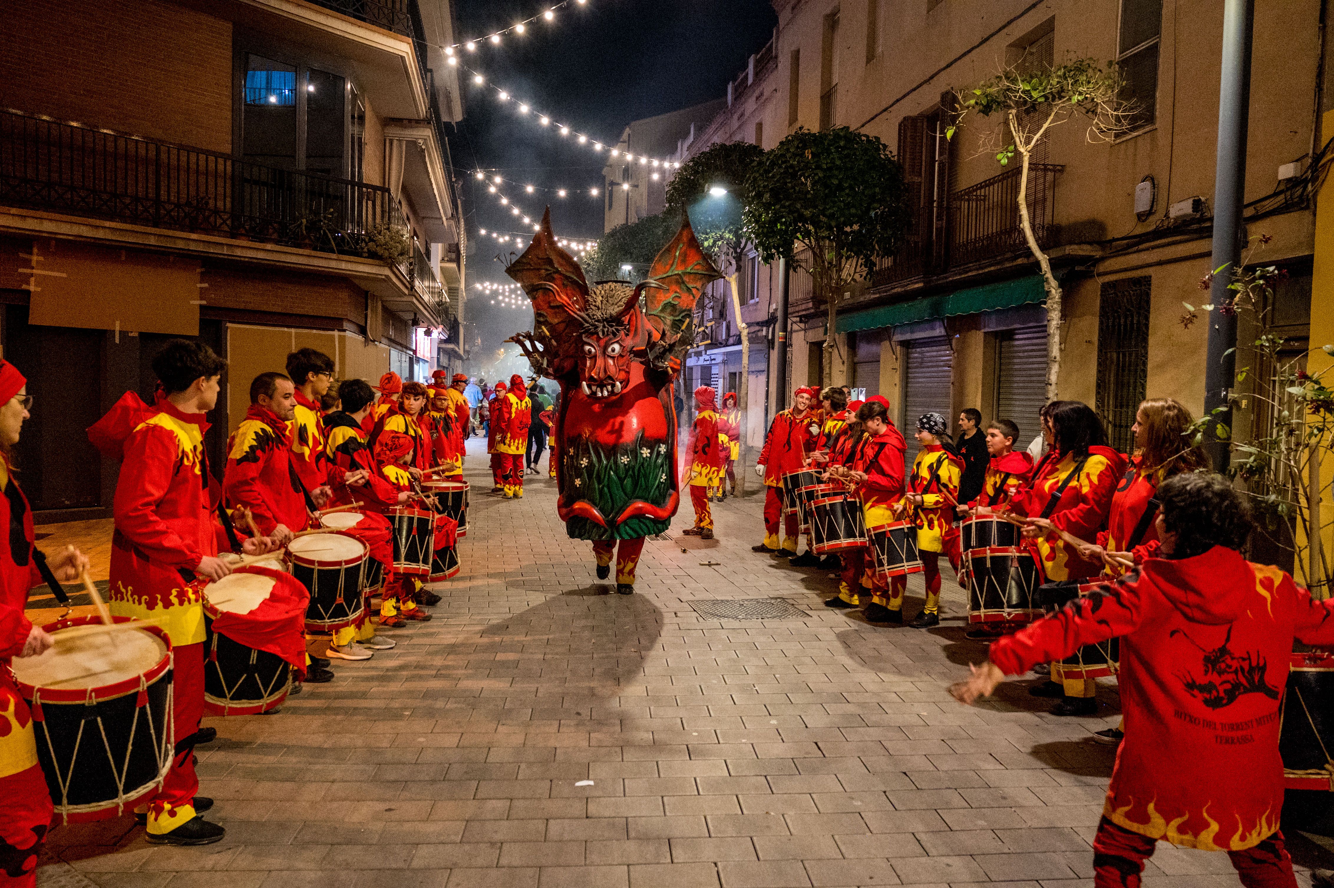 11a Trobada de Bèsties de Foc 2024. FOTO: Carmelo Jiménez