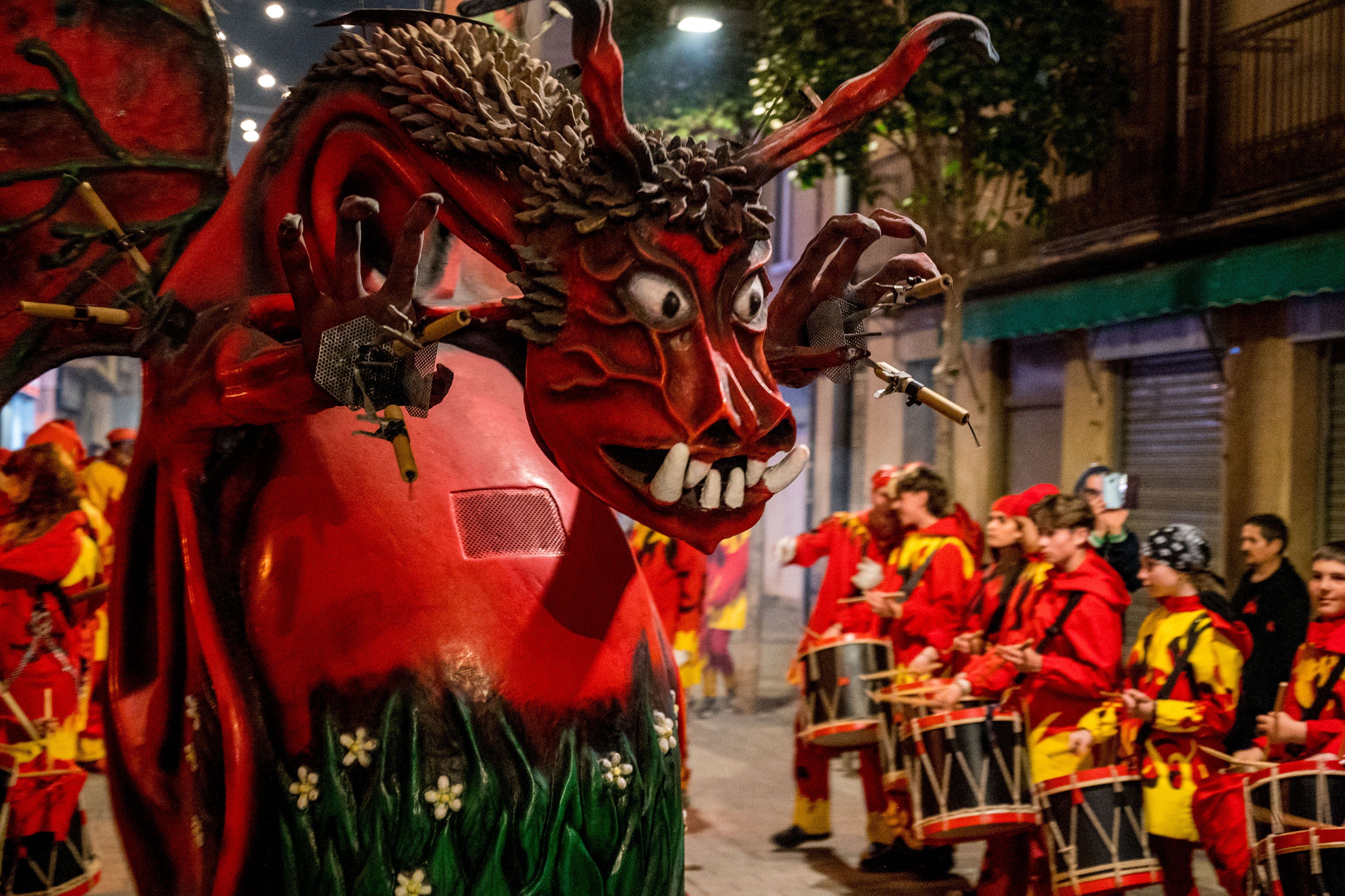 11a Trobada de Bèsties de Foc 2024. FOTO: Carmelo Jiménez