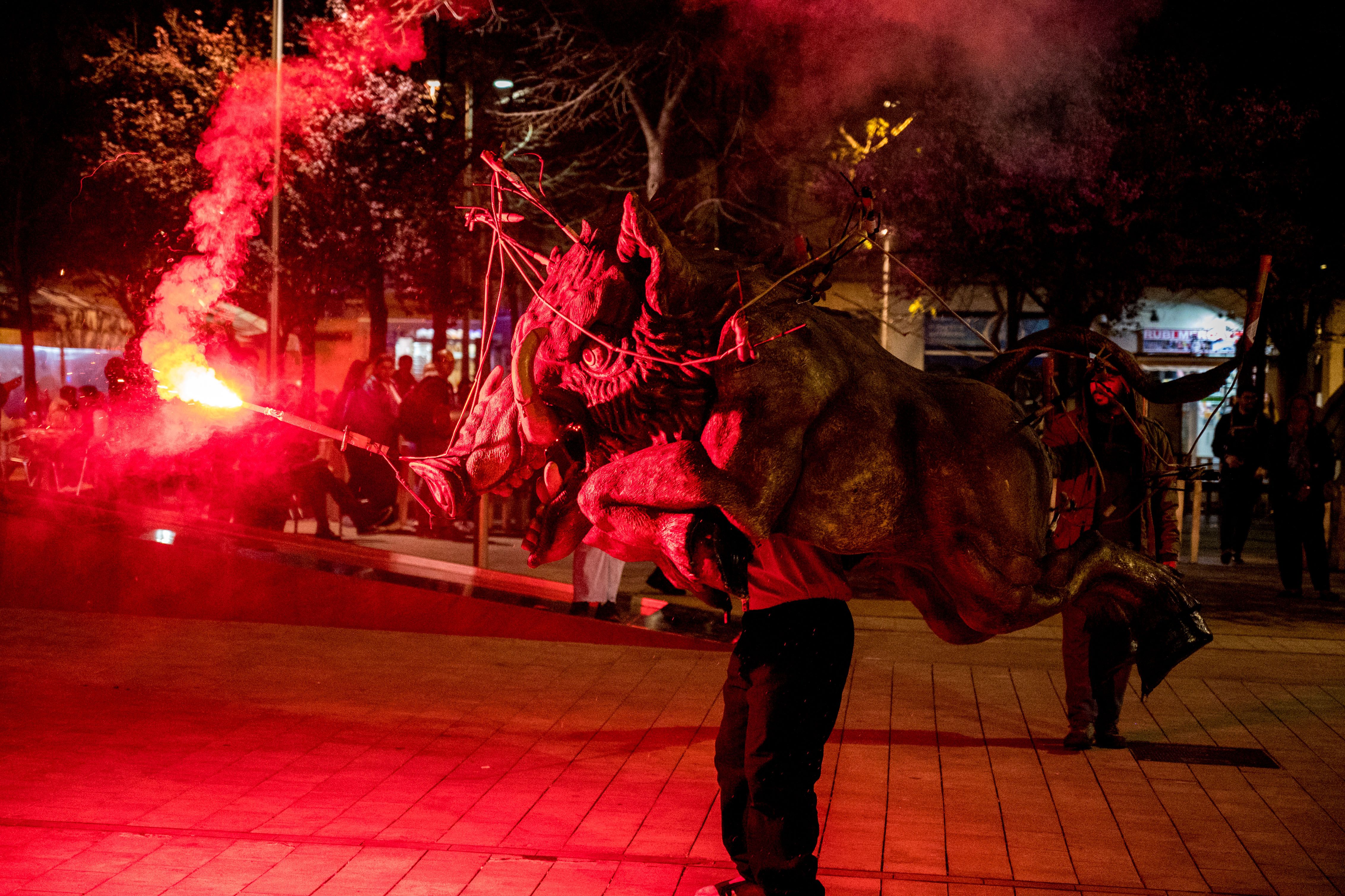 11a Trobada de Bèsties de Foc 2024. FOTO: Carmelo Jiménez