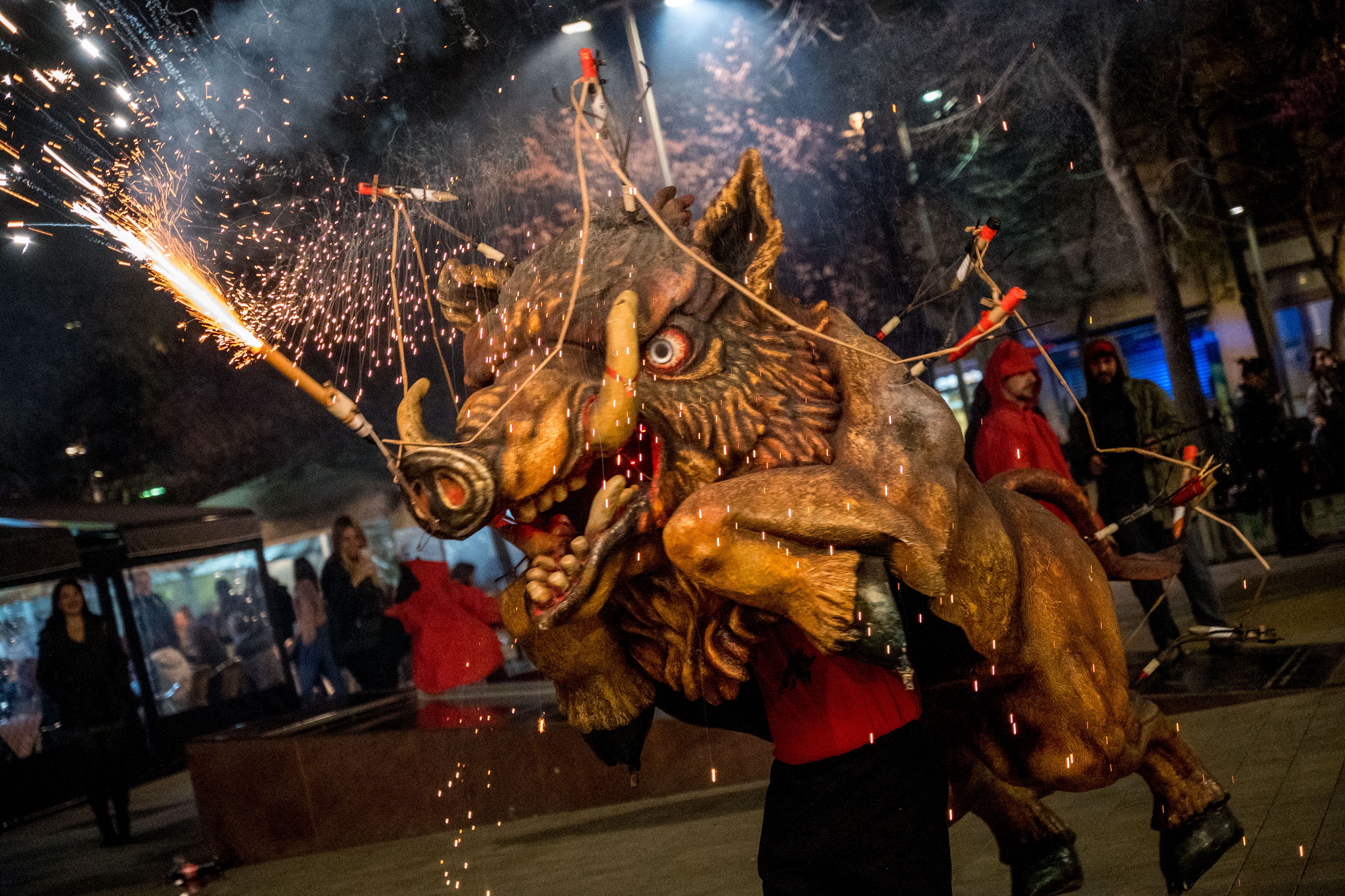 11a Trobada de Bèsties de Foc 2024. FOTO: Carmelo Jiménez