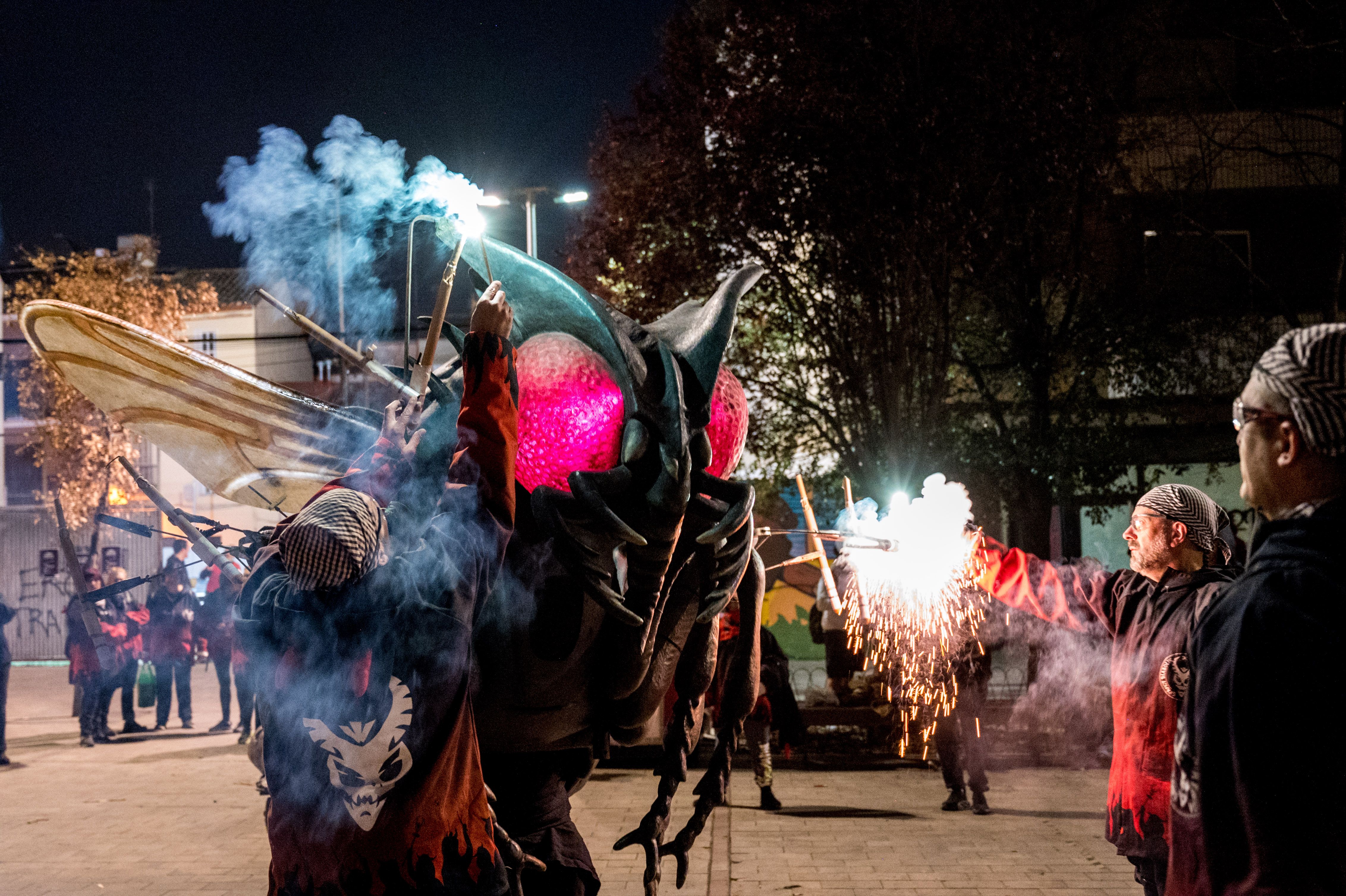 11a Trobada de Bèsties de Foc 2024. FOTO: Carmelo Jiménez