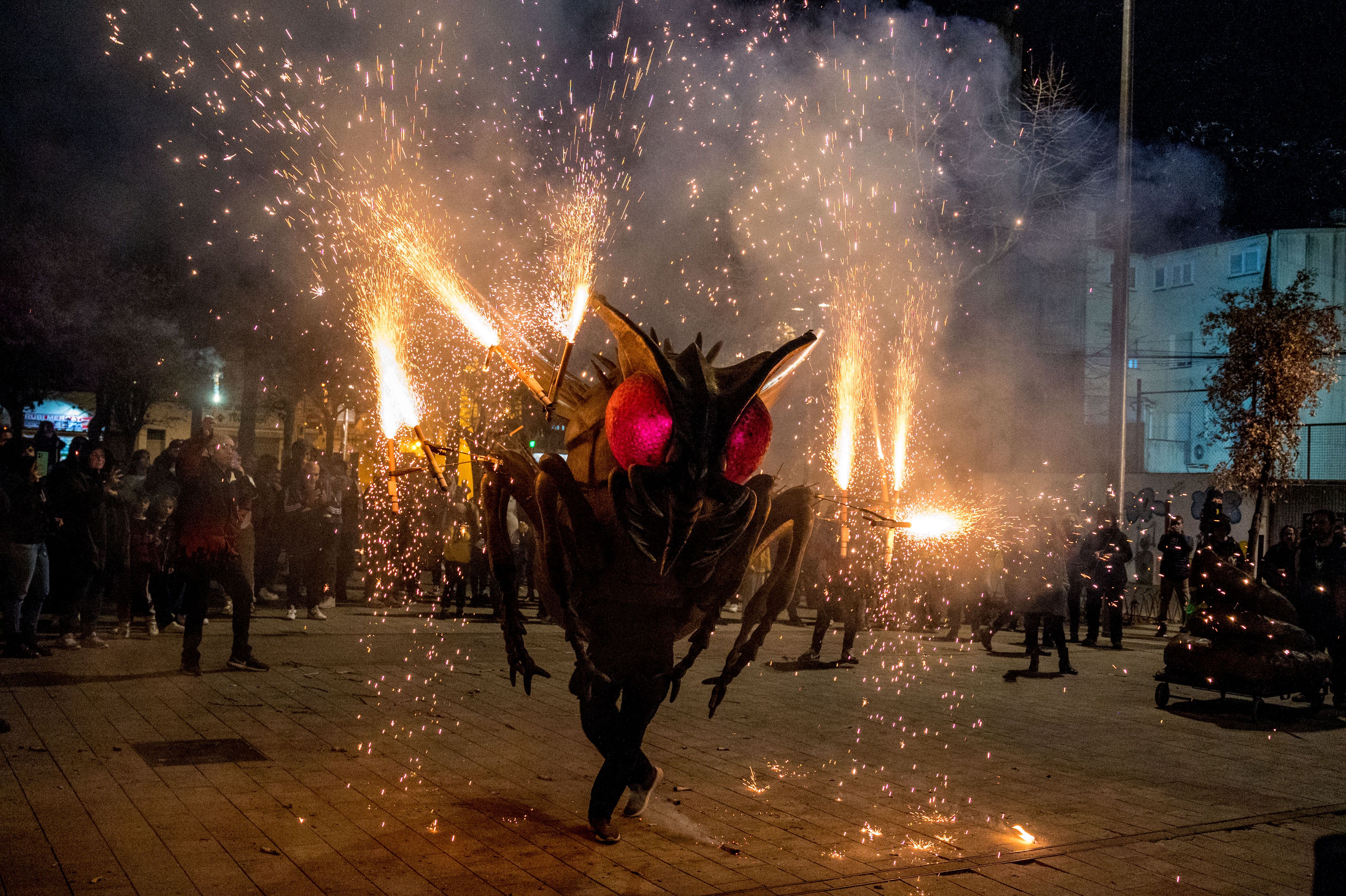 11a Trobada de Bèsties de Foc 2024. FOTO: Carmelo Jiménez