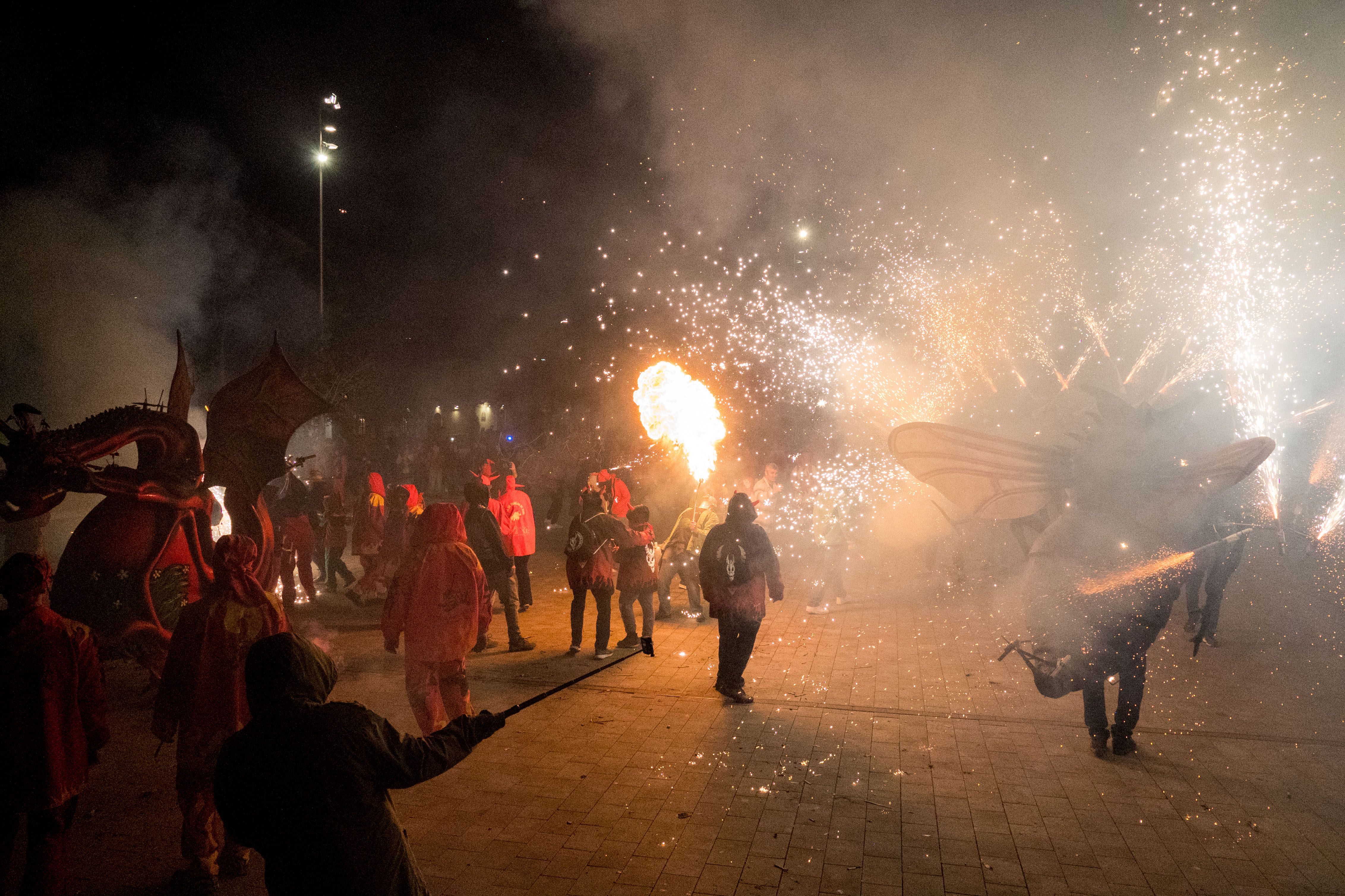 11a Trobada de Bèsties de Foc 2024. FOTO: Carmelo Jiménez