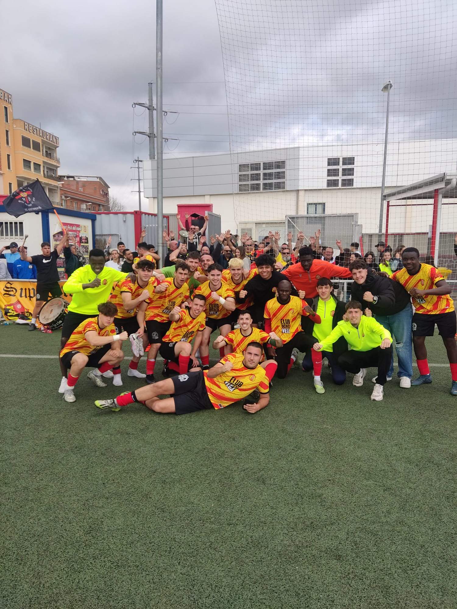 El Veinti remunta en tres minuts i ja és segon classificat. FOTO: Cedida