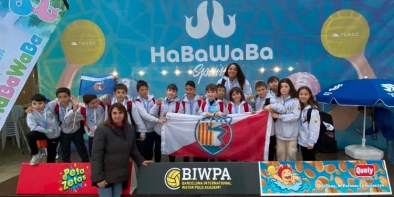 L'equip benjamí que va quedar en tercera posició. FOTO: Cedida L'equip benjamí que va quedar en tercera posició. FOTO: Cedida