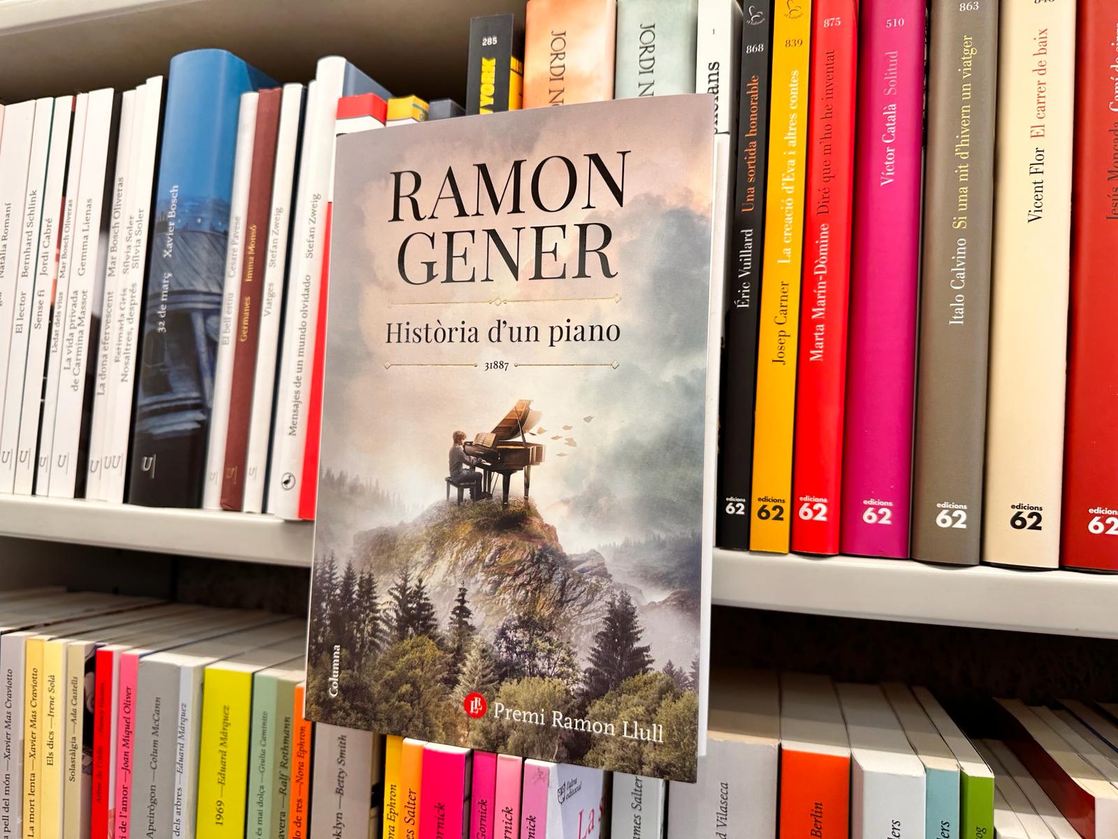 Ramon Gener presentarà 'Història d'un piano' al Racó del Llibre. FOTO: Cedida Ramon Gener presentarà 'Història d'un piano' al Racó del Llibre. FOTO: Cedida
