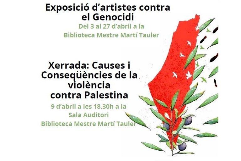 Xerrada inaugural de l'exposició "Artistes contra el genocidi"