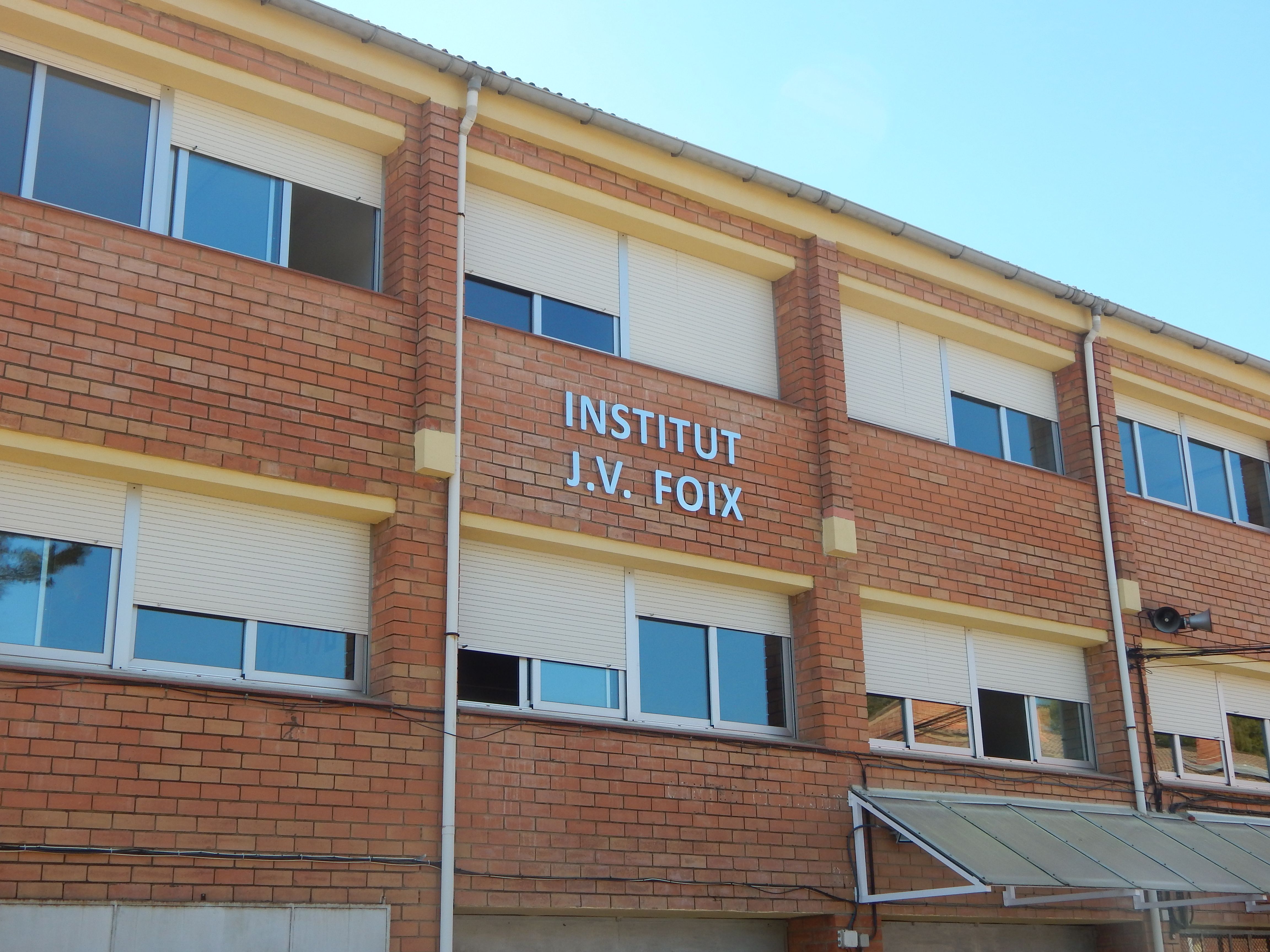 L'institut J.V.Foix. FOTO: Cedida