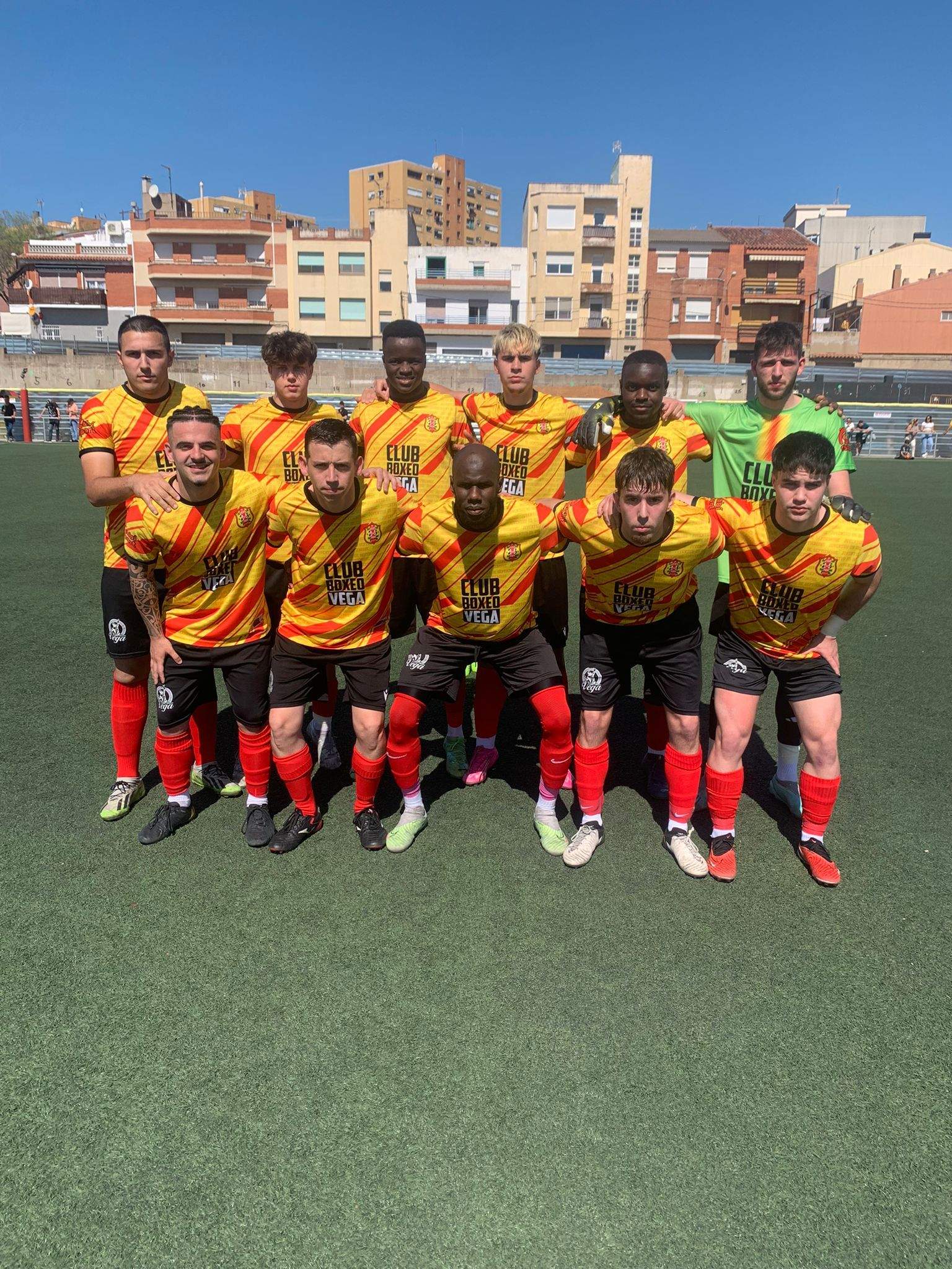 Derrota del Veinti davant del Terlenka. FOTO: Cedida