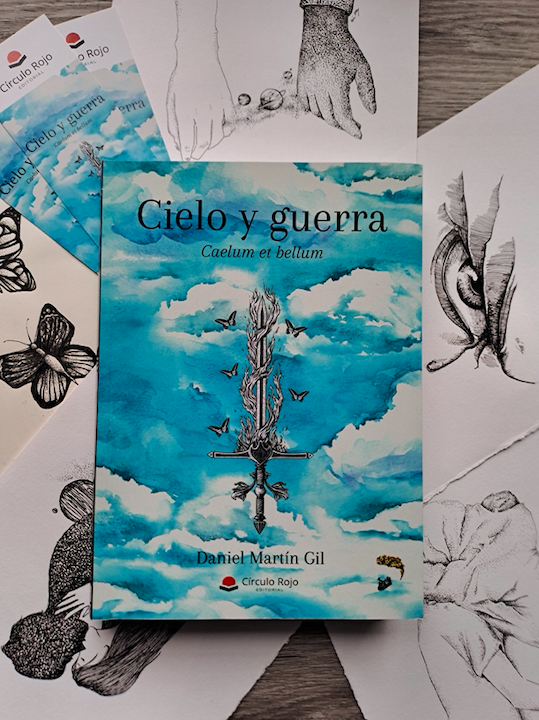 "Cielo y guerra" és la primera obra de Daniel Martín. Foto: Daniel Martín