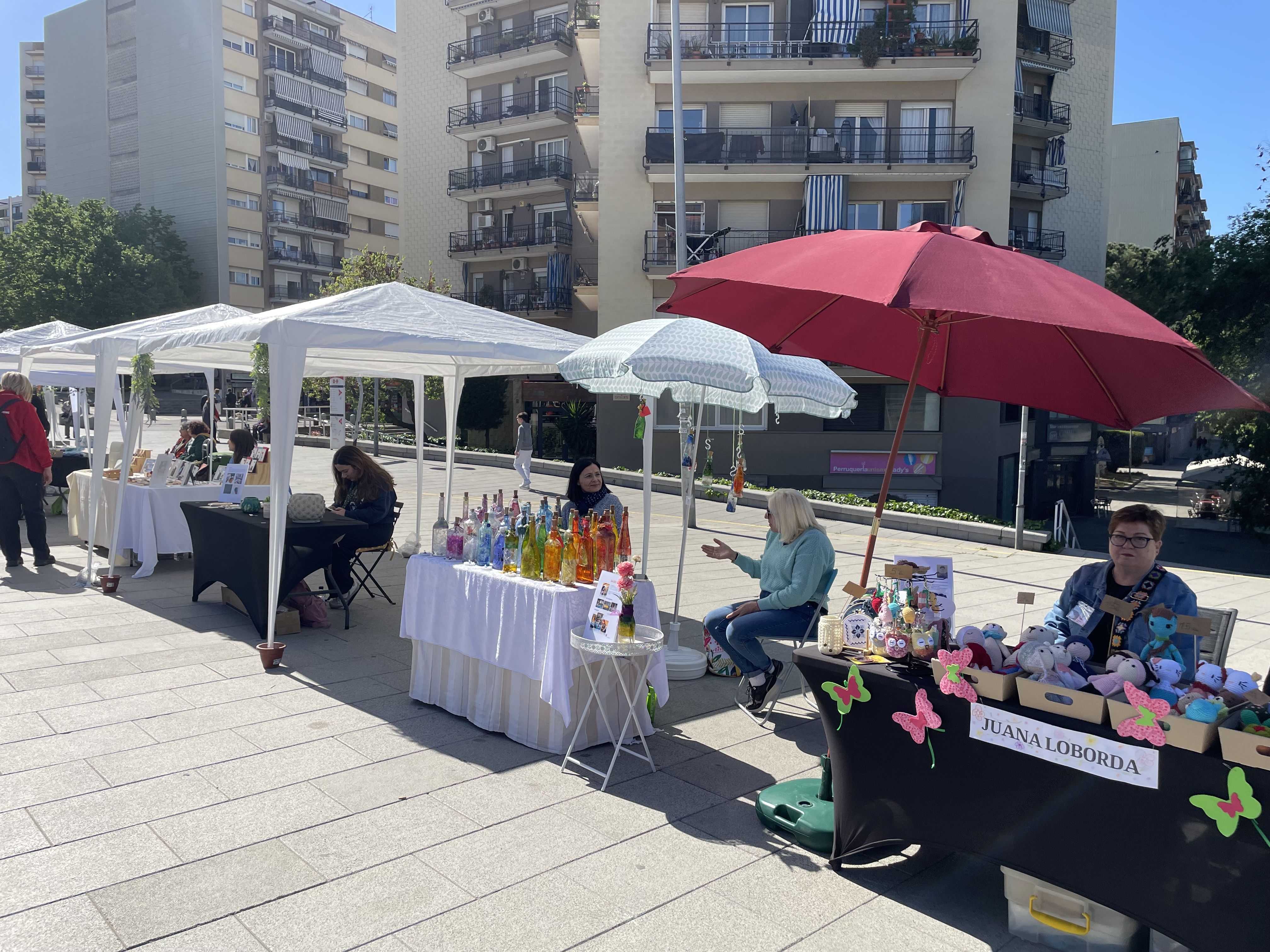 La Fira es complementa amb les altres activitats del Dia de la Terra. Foto: Redacció