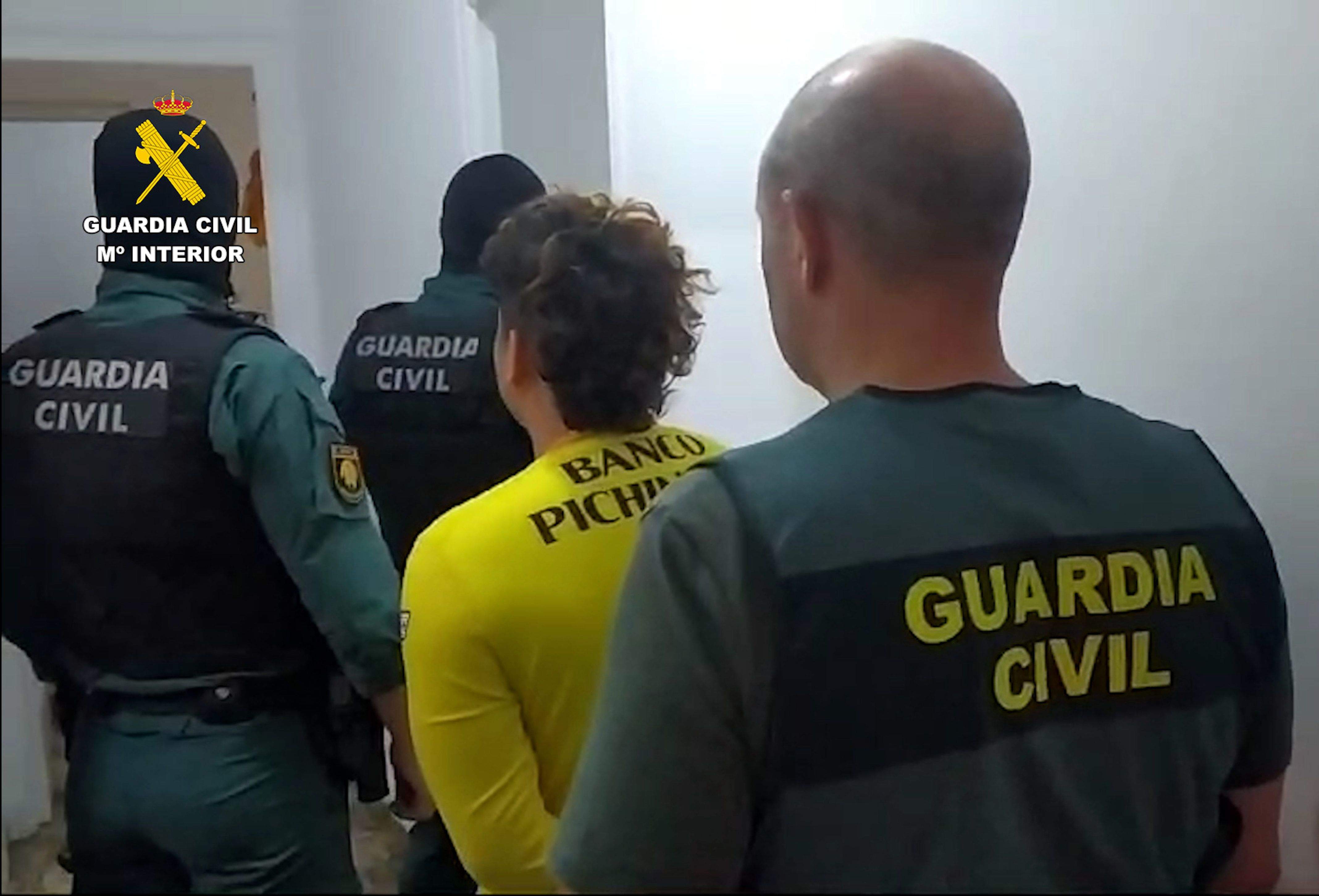 Desmantellada la cúpula dels Latin Kings a Catalunya. FOTO: Guàrdia Civil