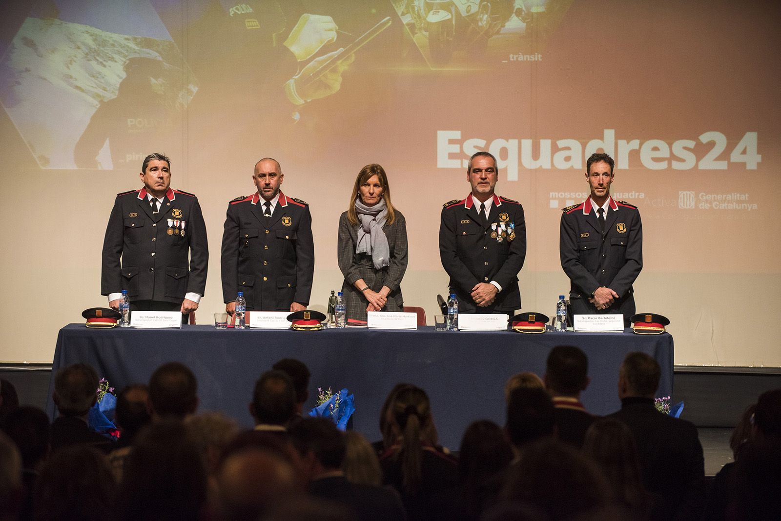 El dia de les Esquadres 2024 de la regio policial metropolitana nord. FOTO: Bernat Millet