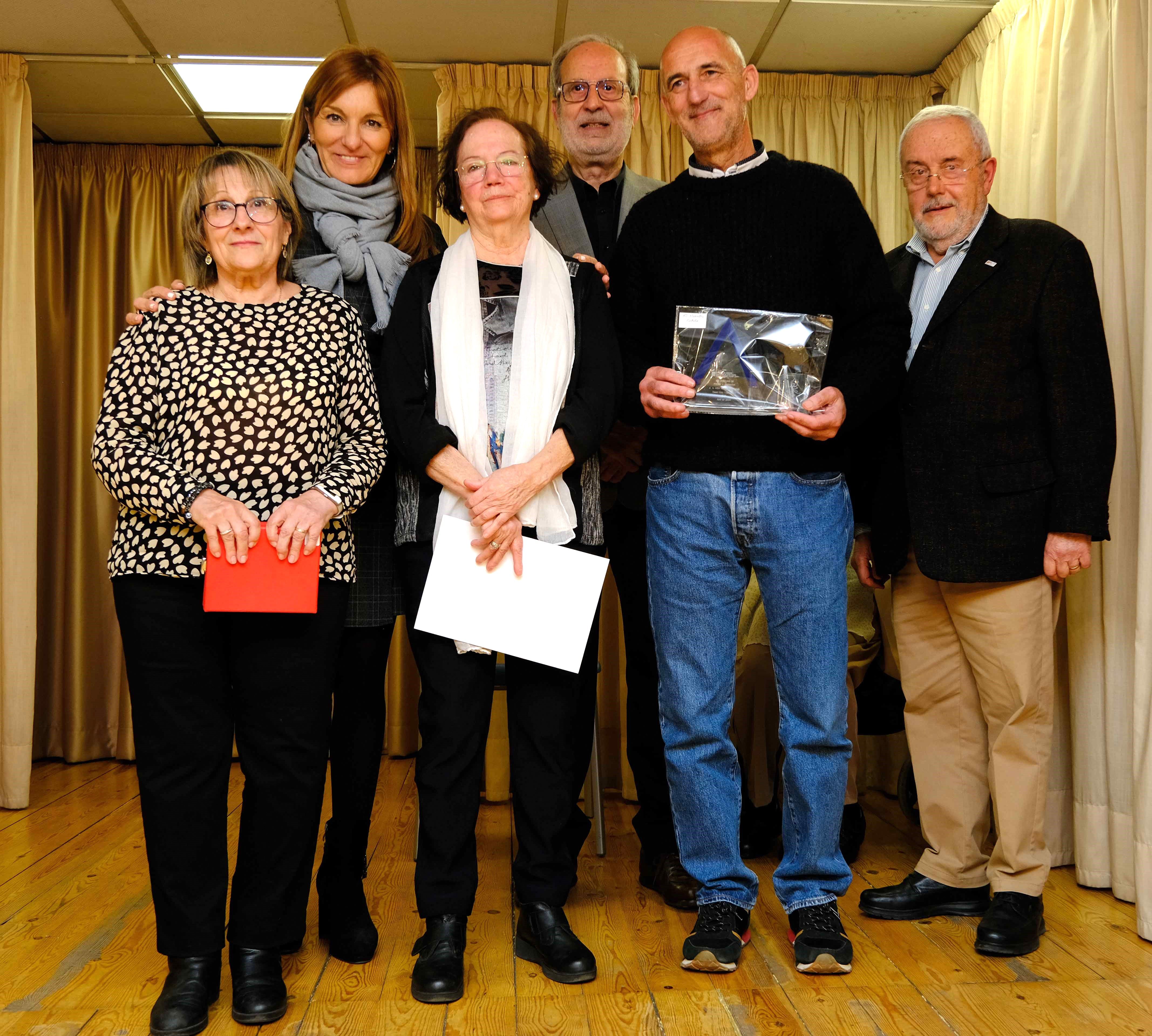 Guanyadors de narrativa en català. FOTO: Cedida Guanyadors de narrativa en català. FOTO: Cedida