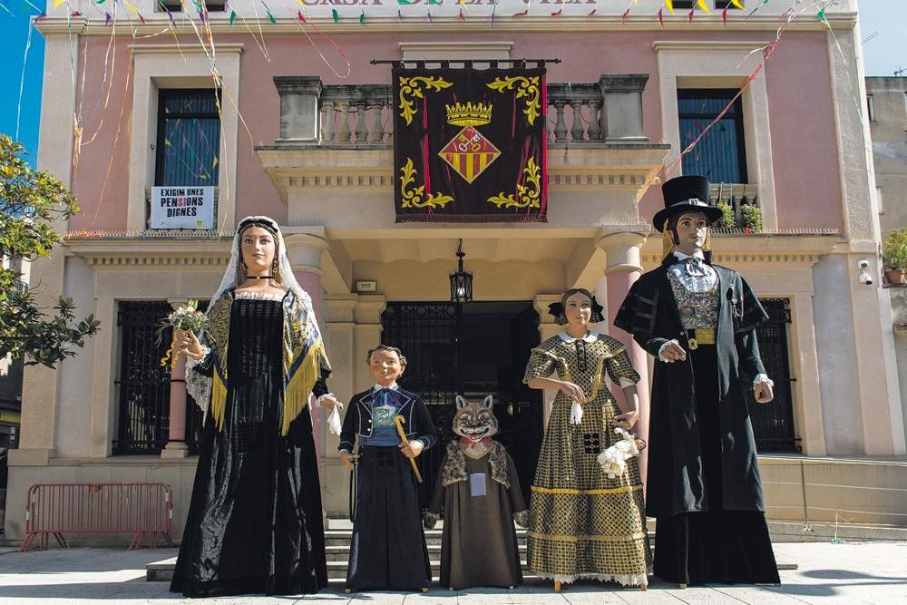 La imatge va ser publicada al Diari de Rubí el 2019, any en què la Colla Gegantera de Rubí festejava el seu 35è aniversari. Foto: Diari de Rubí | Jordi Vilalta