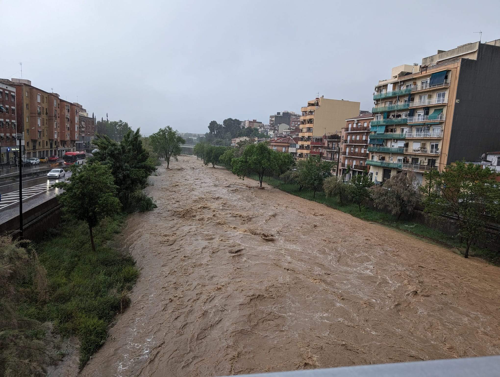 Aquest dilluns ha estat el dia més plujós a Catalunya dels últims dos anys i mig. FOTO: Redacció TOT