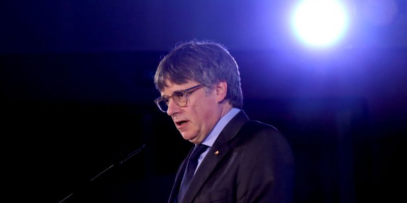 Puigdemont en un acte a Argelers FOTO: Nico Tomás (ACN) Puigdemont en un acte a Argelers FOTO: Nico Tomás (ACN)