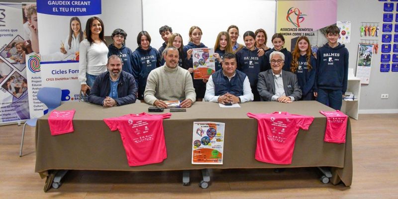 Presentació de la cursa solidària. FOTO: Ajuntament de Rubí – Localpres