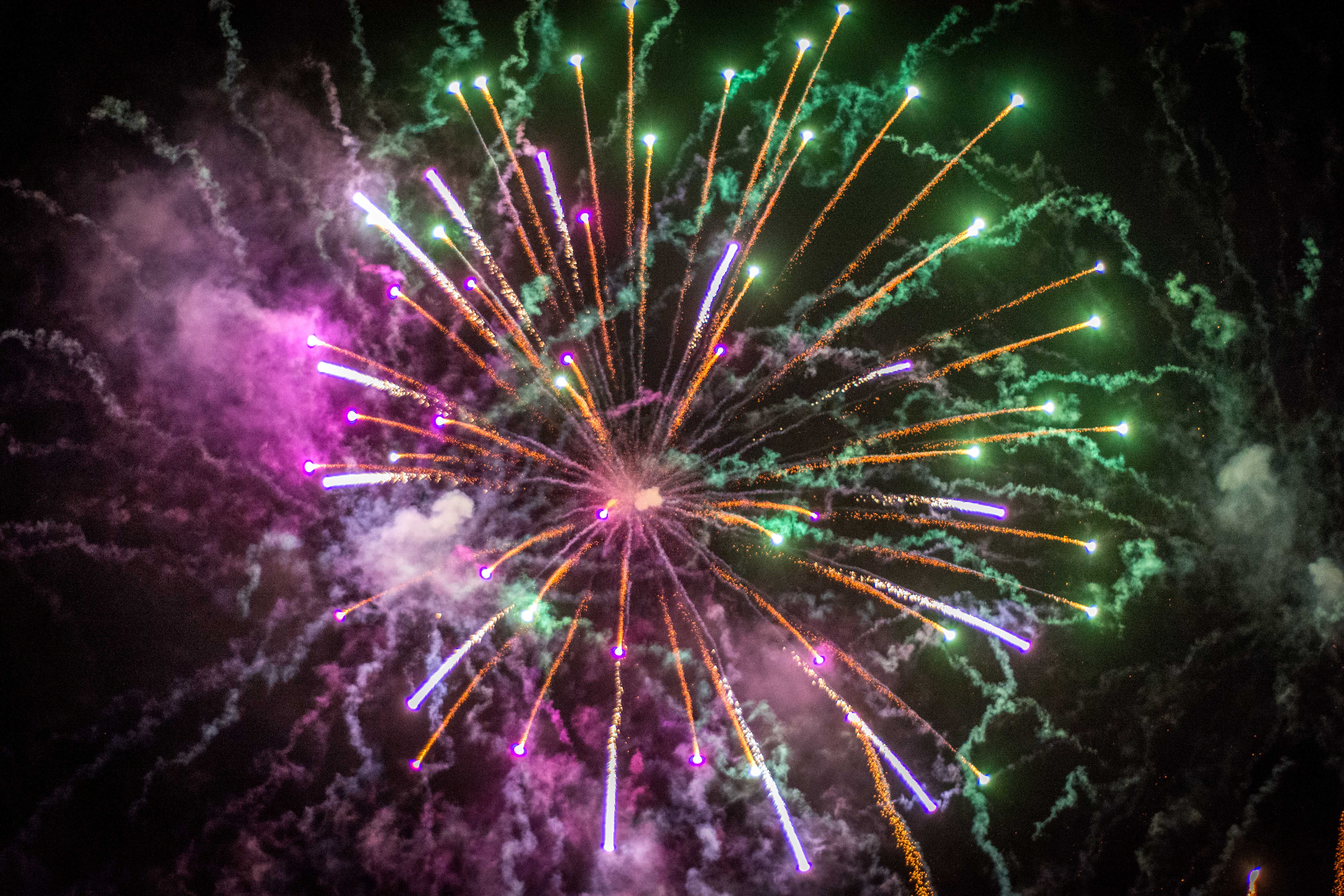 Piromusical de la Festa Major de 2023. FOTO: Carmelo Jiménez