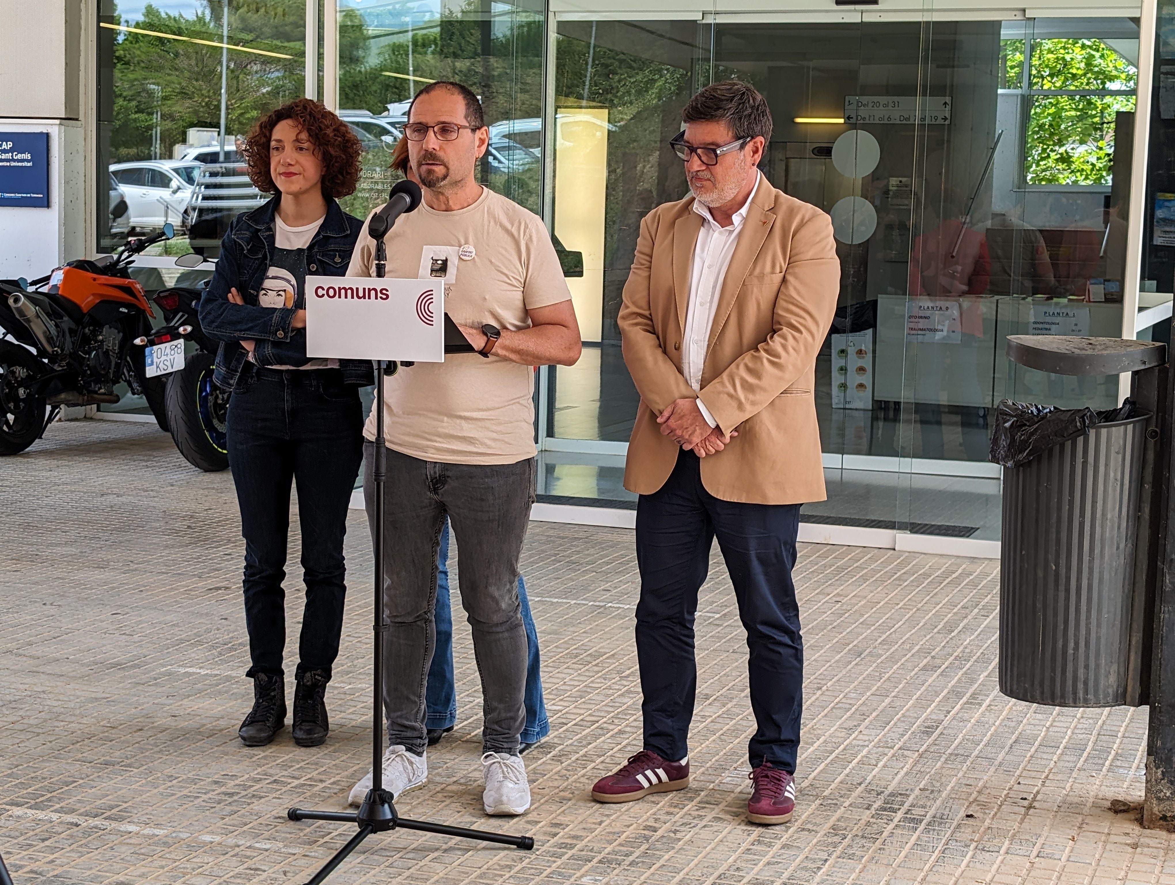 Comuns-Sumar aposta per oferir psicòlegs a tots els Centres d'Atenció Primària. FOTO: Estela Luengo Comuns-Sumar aposta per oferir psicòlegs a tots els Centres d'Atenció Primària. FOTO: Estela Luengo