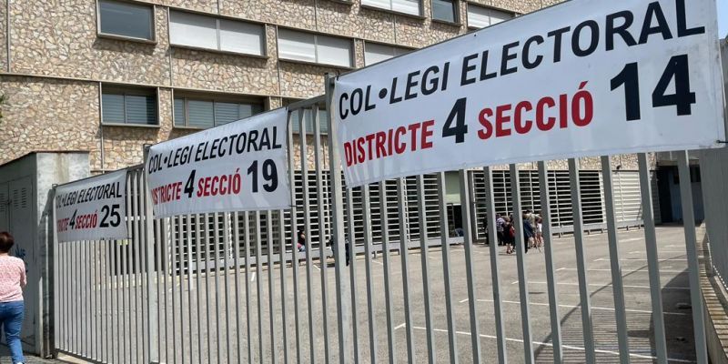 La Generalitat de Catalunya ha donat el primer avenç de participació de les eleccions al Parlament. Foto: Redacció La Generalitat de Catalunya ha donat el primer avenç de participació de les eleccions al Parlament. Foto: Redacció
