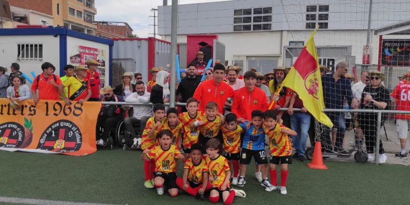 Els més petits es proclamen campions de lliga. FOTO: Cedida Els més petits es proclamen campions de lliga. FOTO: Cedida