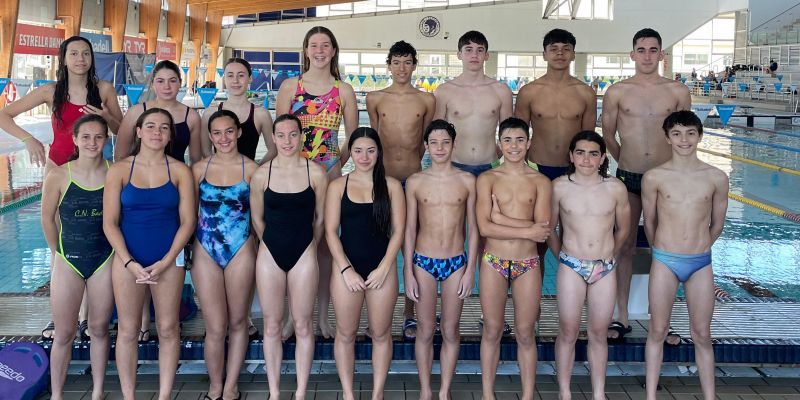 Selecció infantil del Vallès a les instal·lacions del CN Sabadell. FOTO: Cedida Selecció infantil del Vallès a les instal·lacions del CN Sabadell. FOTO: Cedida