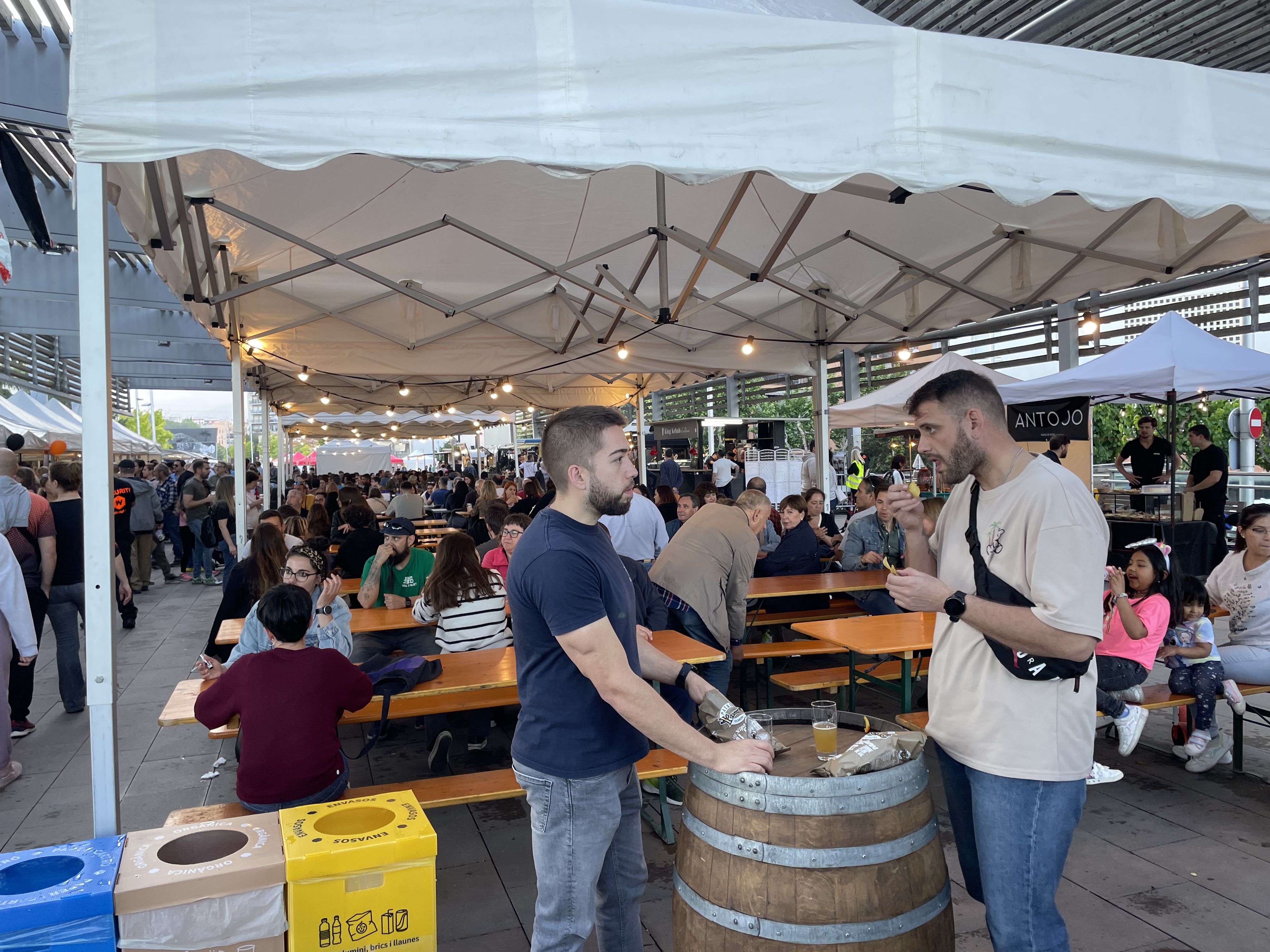 Fira de la cervesa artesa i el formatge 2024. FOTO: Estela Luengo