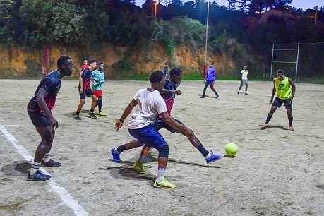 Partit amistos de Refugees Welcome. FOTO: Ajuntament de Rubí - Localpres