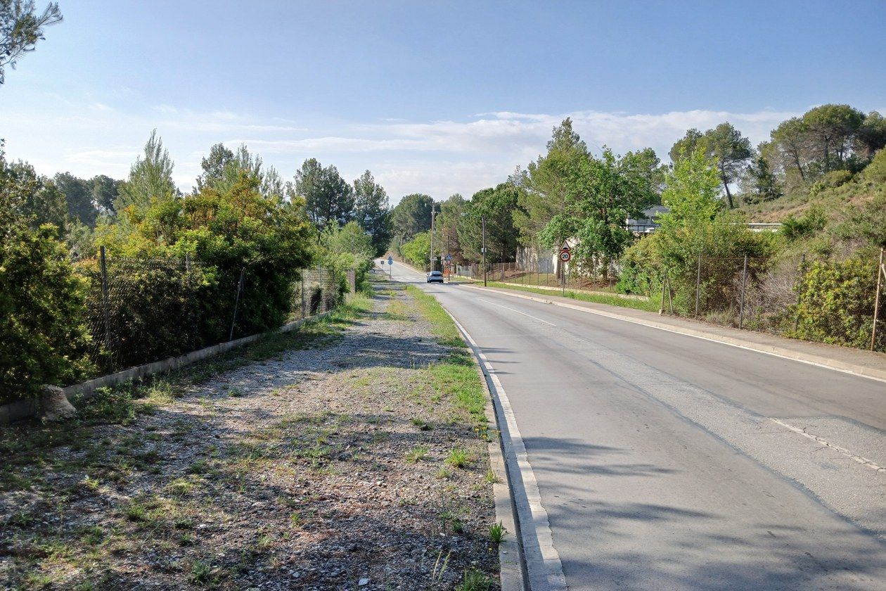 Un dels trams on s’actuarà és al camí d’Ullastrell. FOTO: Ajuntament de Rubí