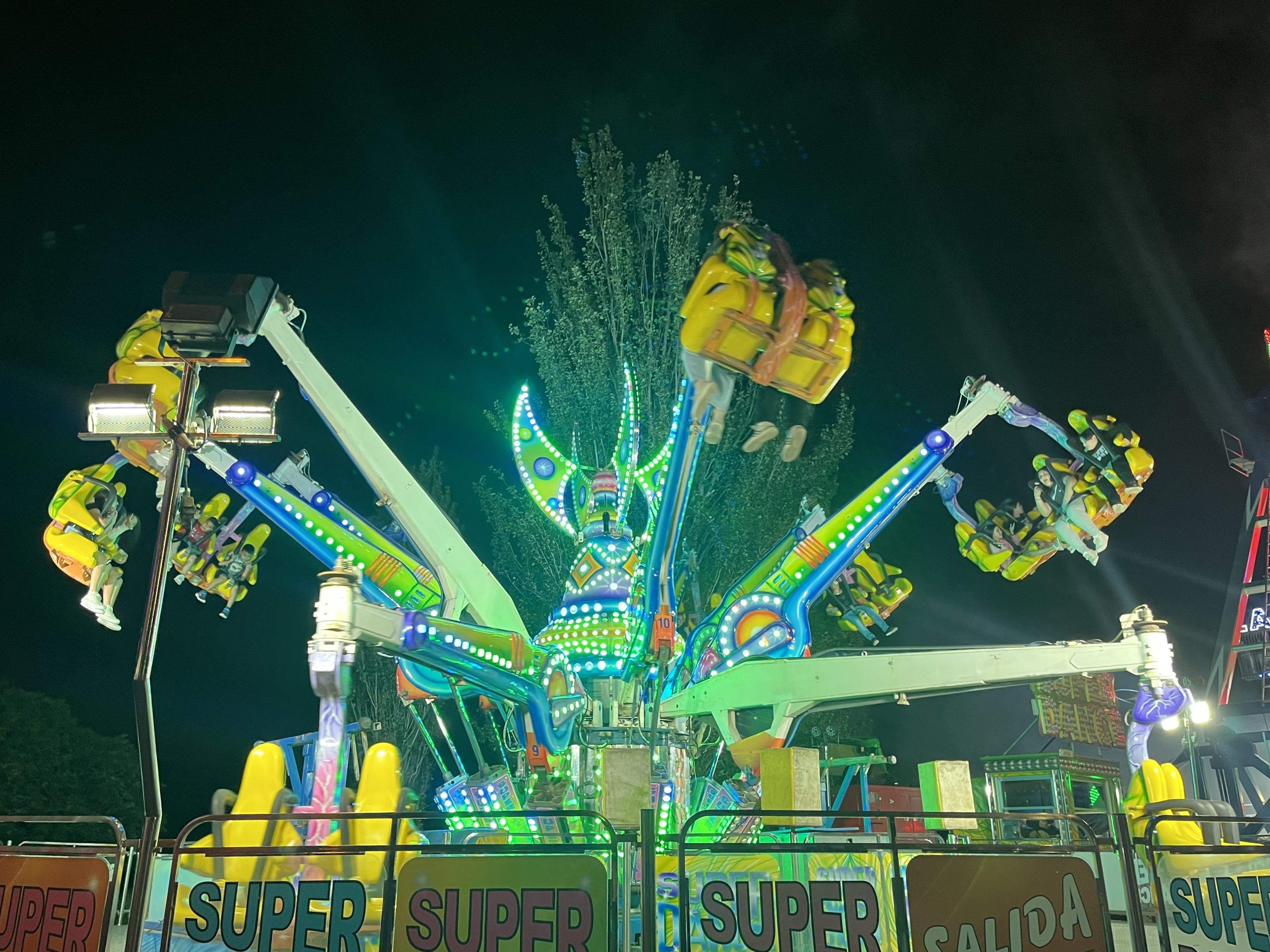 El barri 25 de Setembre instal·la la seva mítica fira d'atraccions. Foto: Redacció