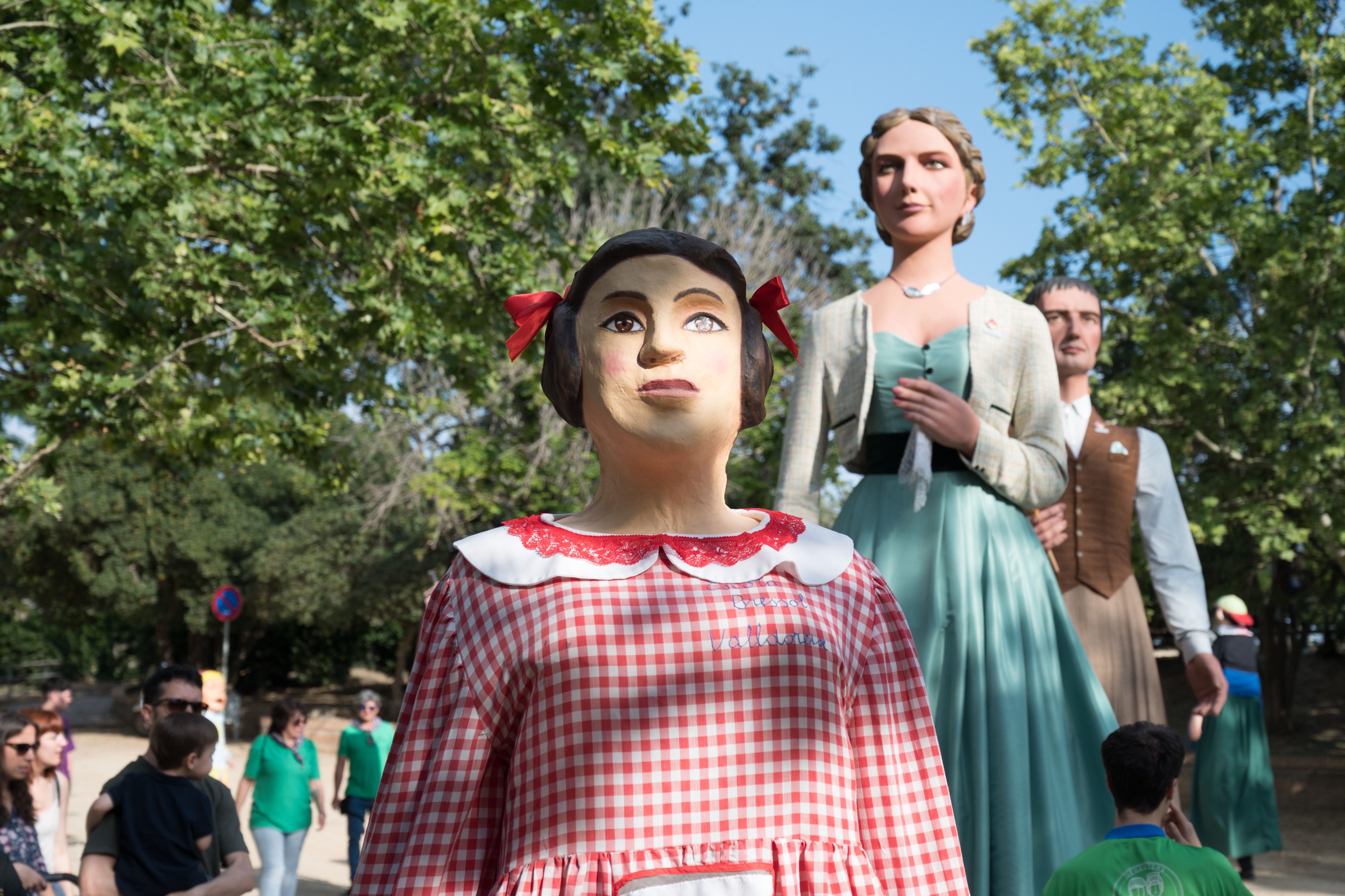 Trobada Gegantera de la 38ª Festa del barri de Ca n'Oriol. Foto: Carmelo Jiménez