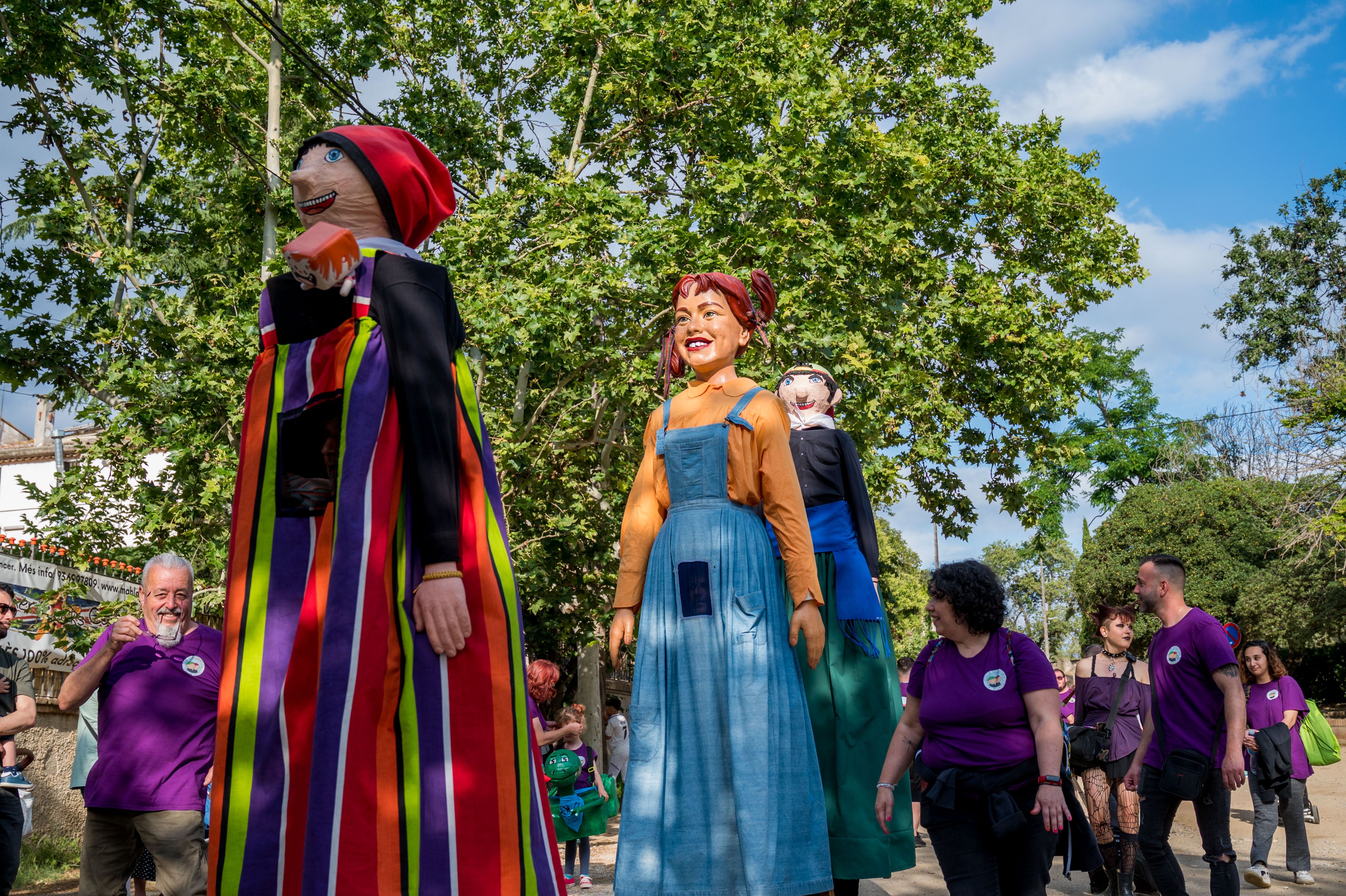 Trobada Gegantera de la 38ª Festa del barri de Ca n'Oriol. Foto: Carmelo Jiménez