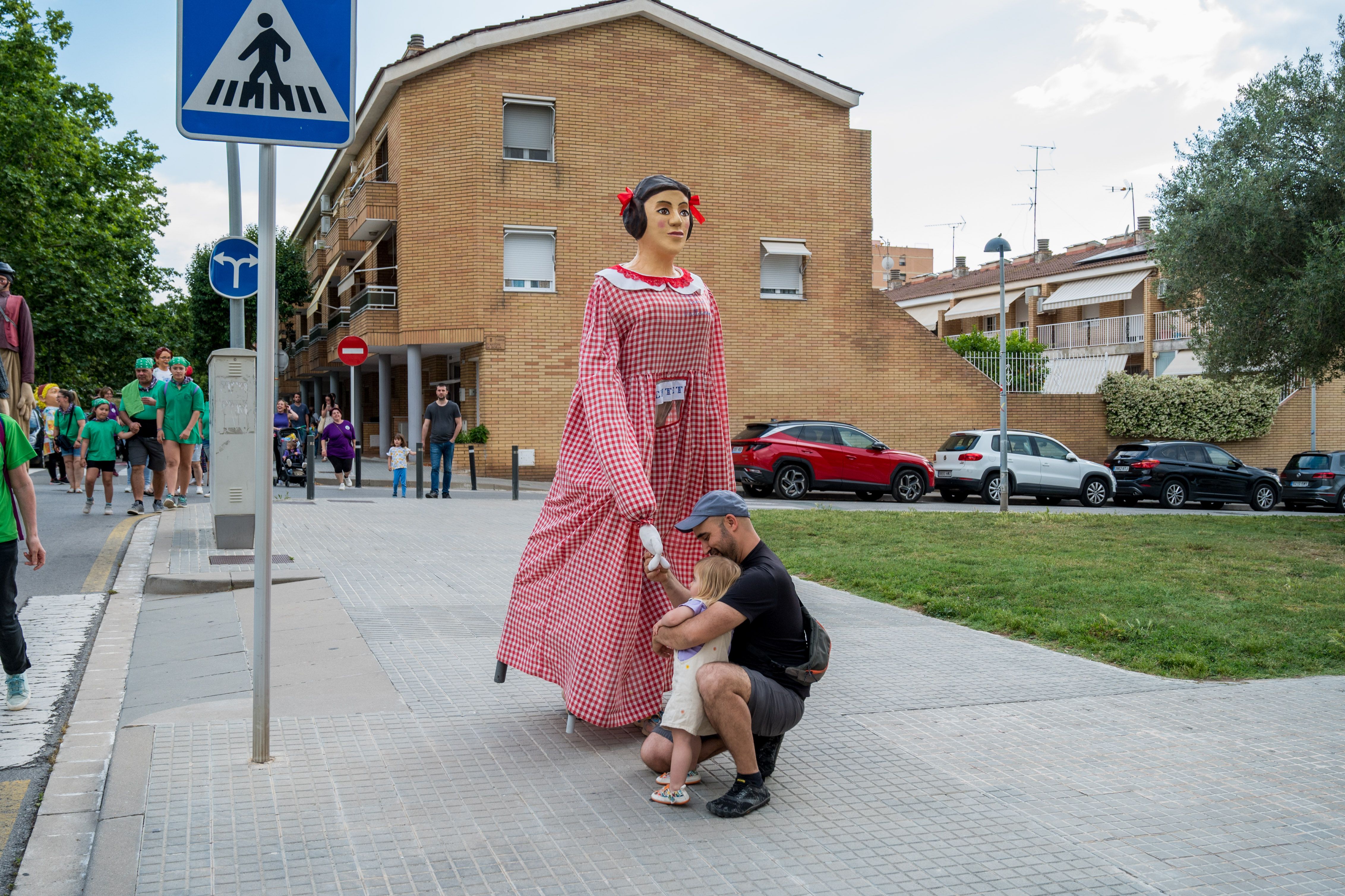 Trobada Gegantera de la 38ª Festa del barri de Ca n'Oriol. Foto: Carmelo Jiménez