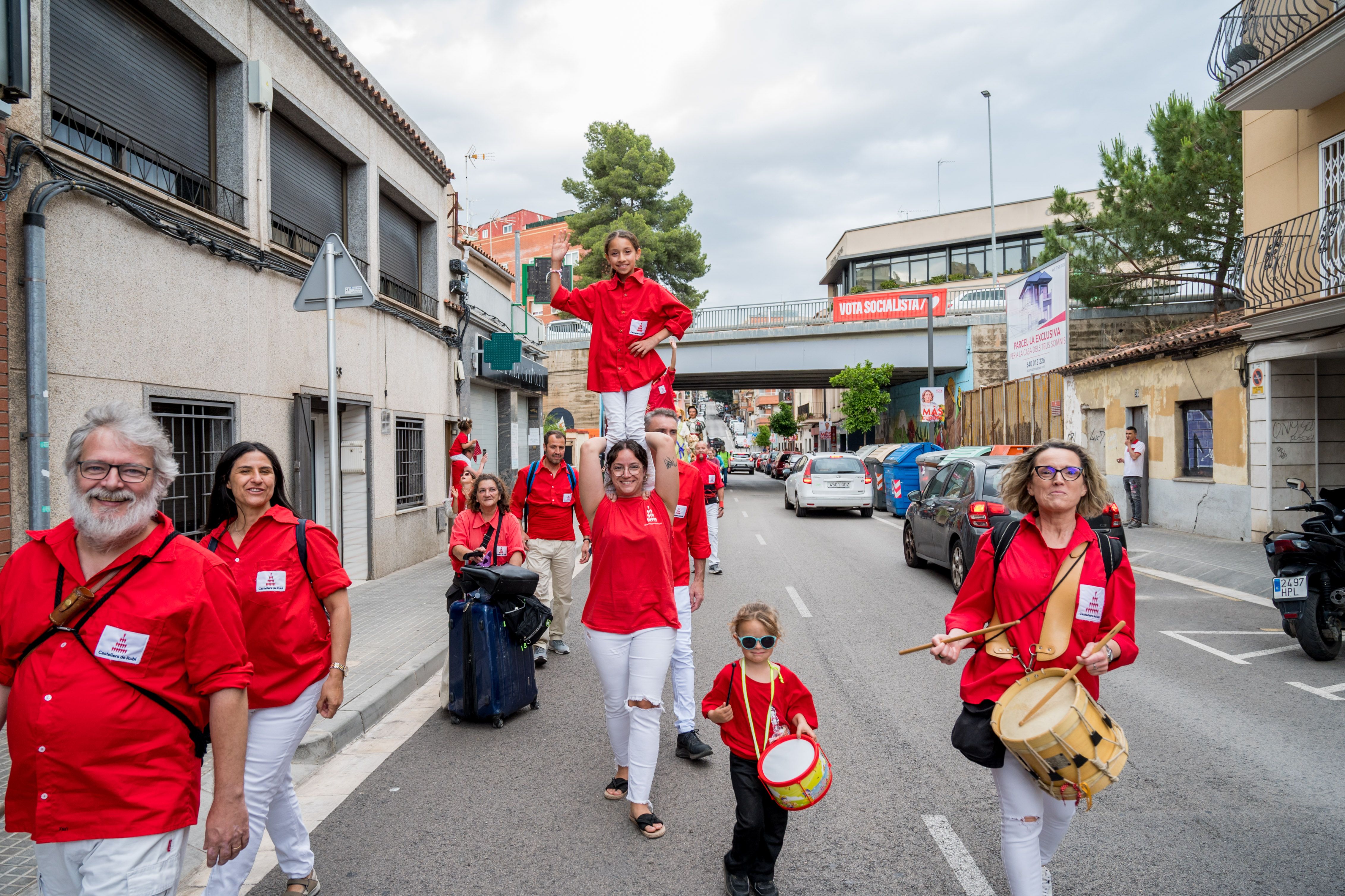 Trobada Gegantera de la 38ª Festa del barri de Ca n'Oriol. Foto: Carmelo Jiménez