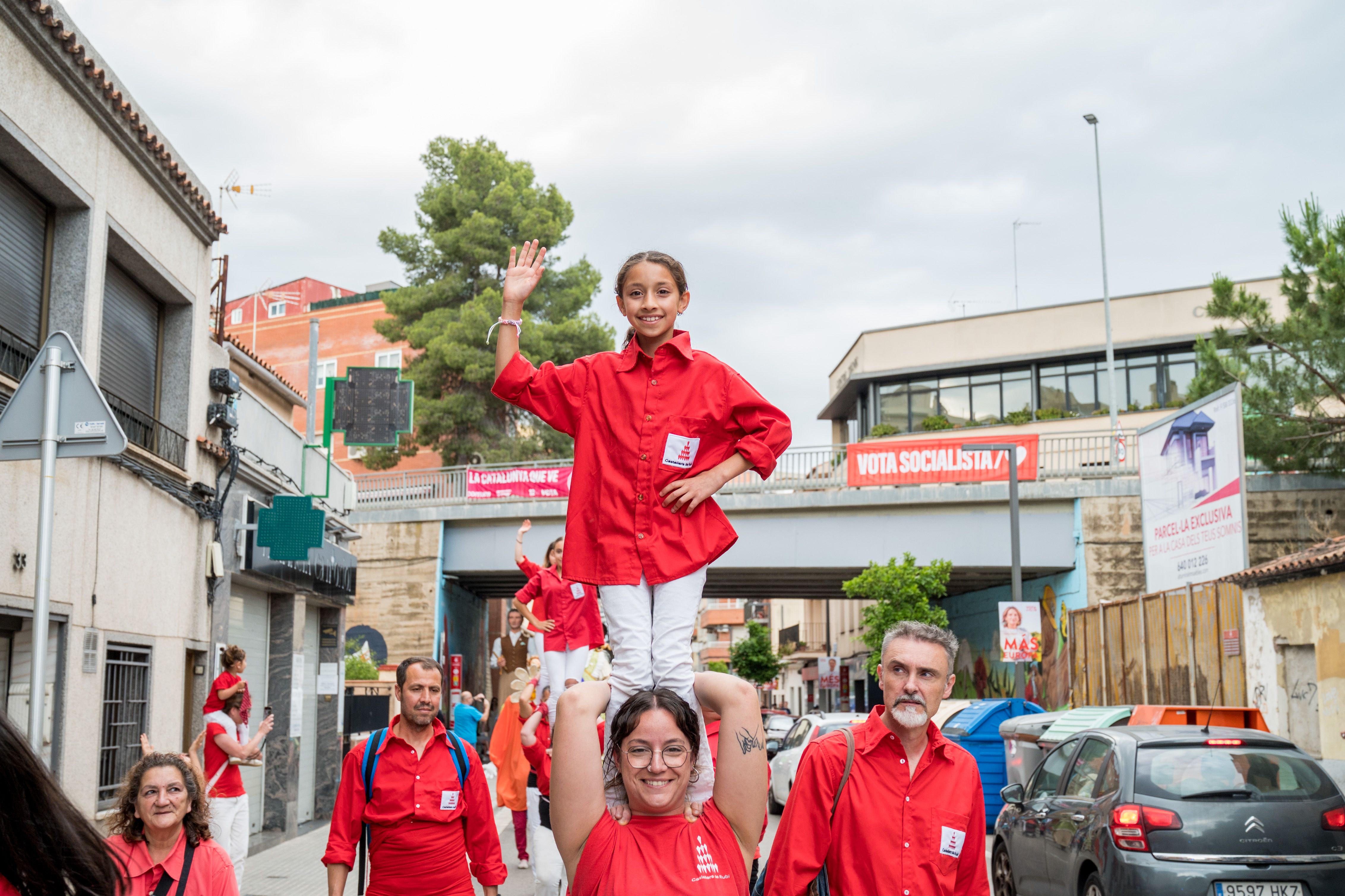Trobada Gegantera de la 38ª Festa del barri de Ca n'Oriol. Foto: Carmelo Jiménez
