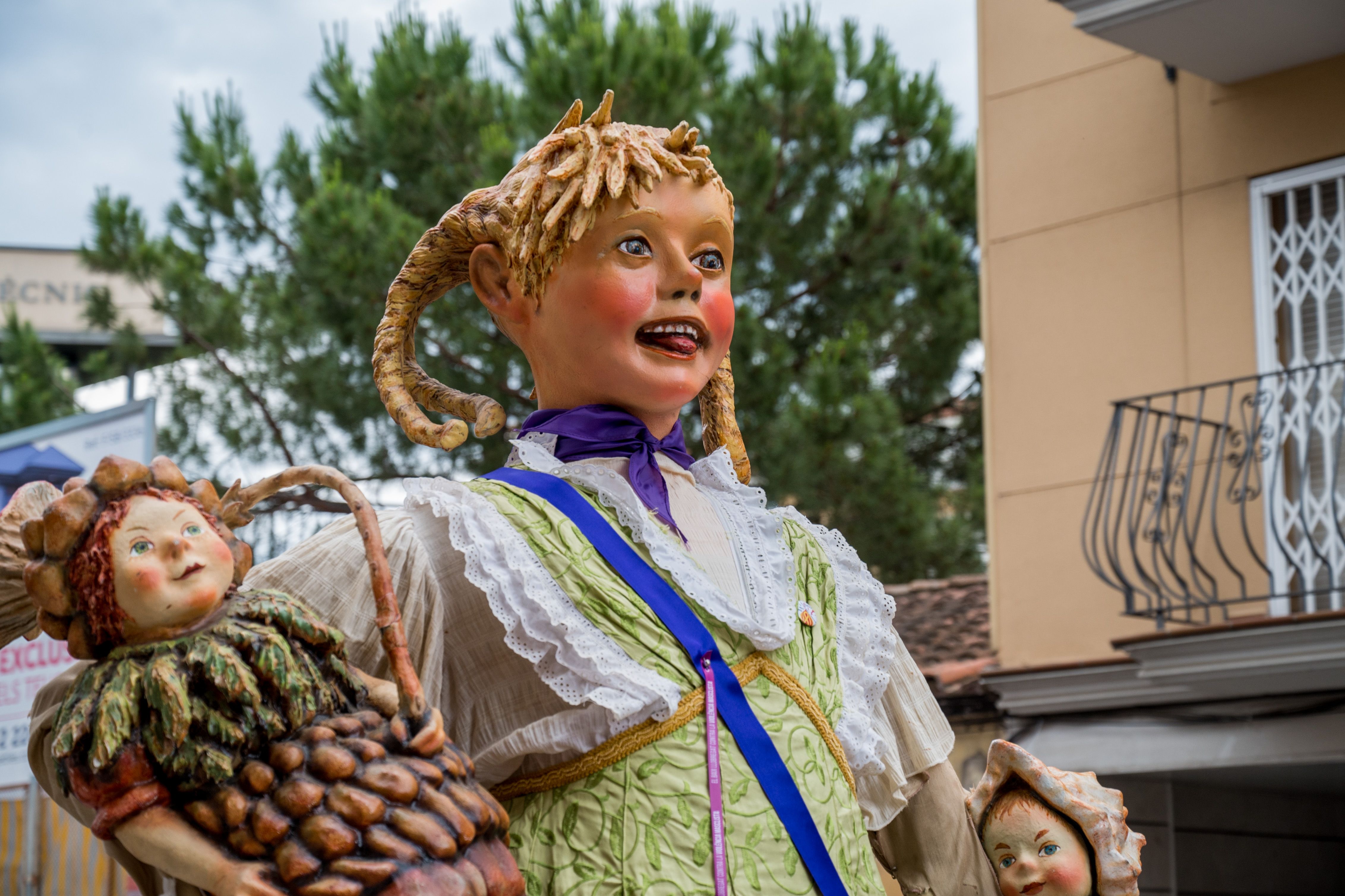 Trobada Gegantera de la 38ª Festa del barri de Ca n'Oriol. Foto: Carmelo Jiménez