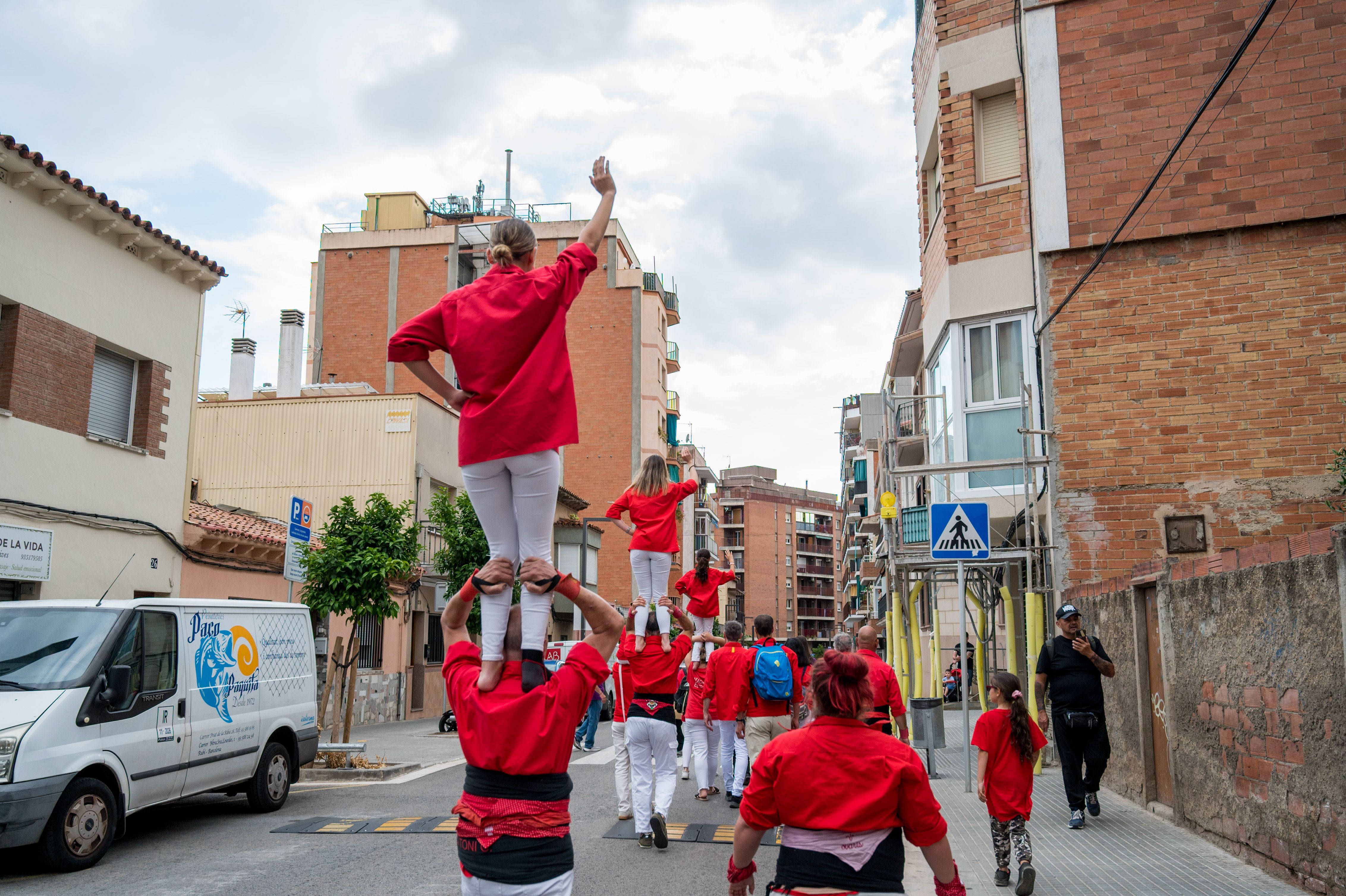 Trobada Gegantera de la 38ª Festa del barri de Ca n'Oriol. Foto: Carmelo Jiménez