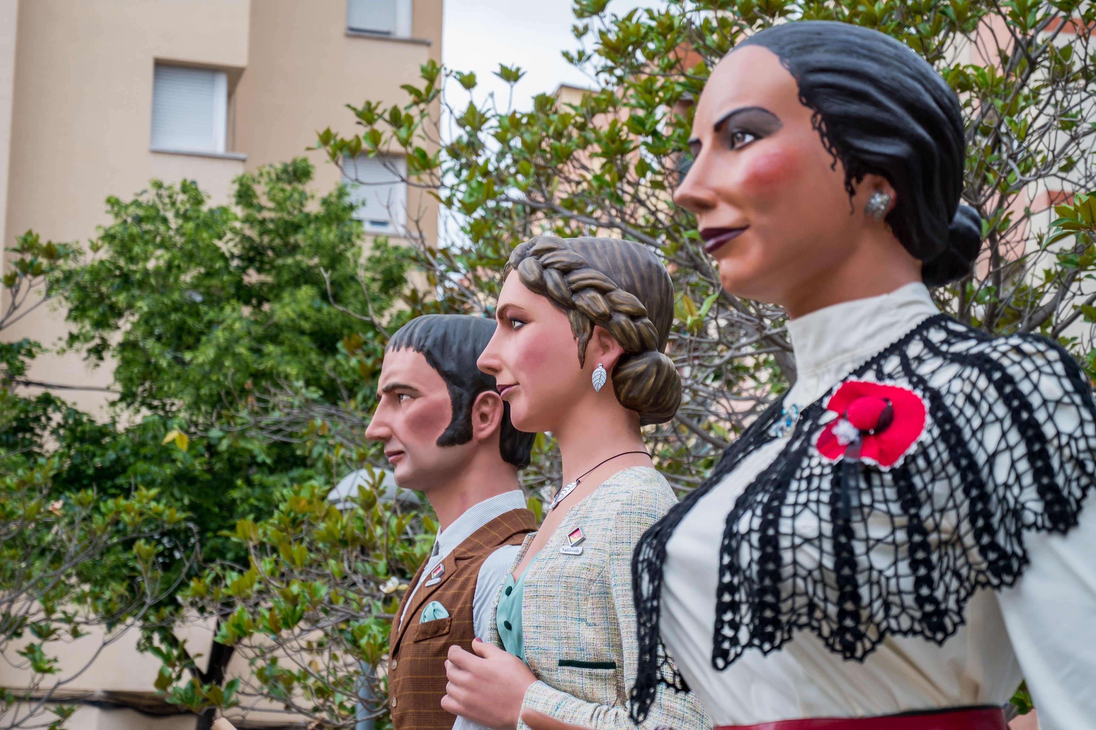 Trobada Gegantera de la 38ª Festa del barri de Ca n'Oriol. Foto: Carmelo Jiménez