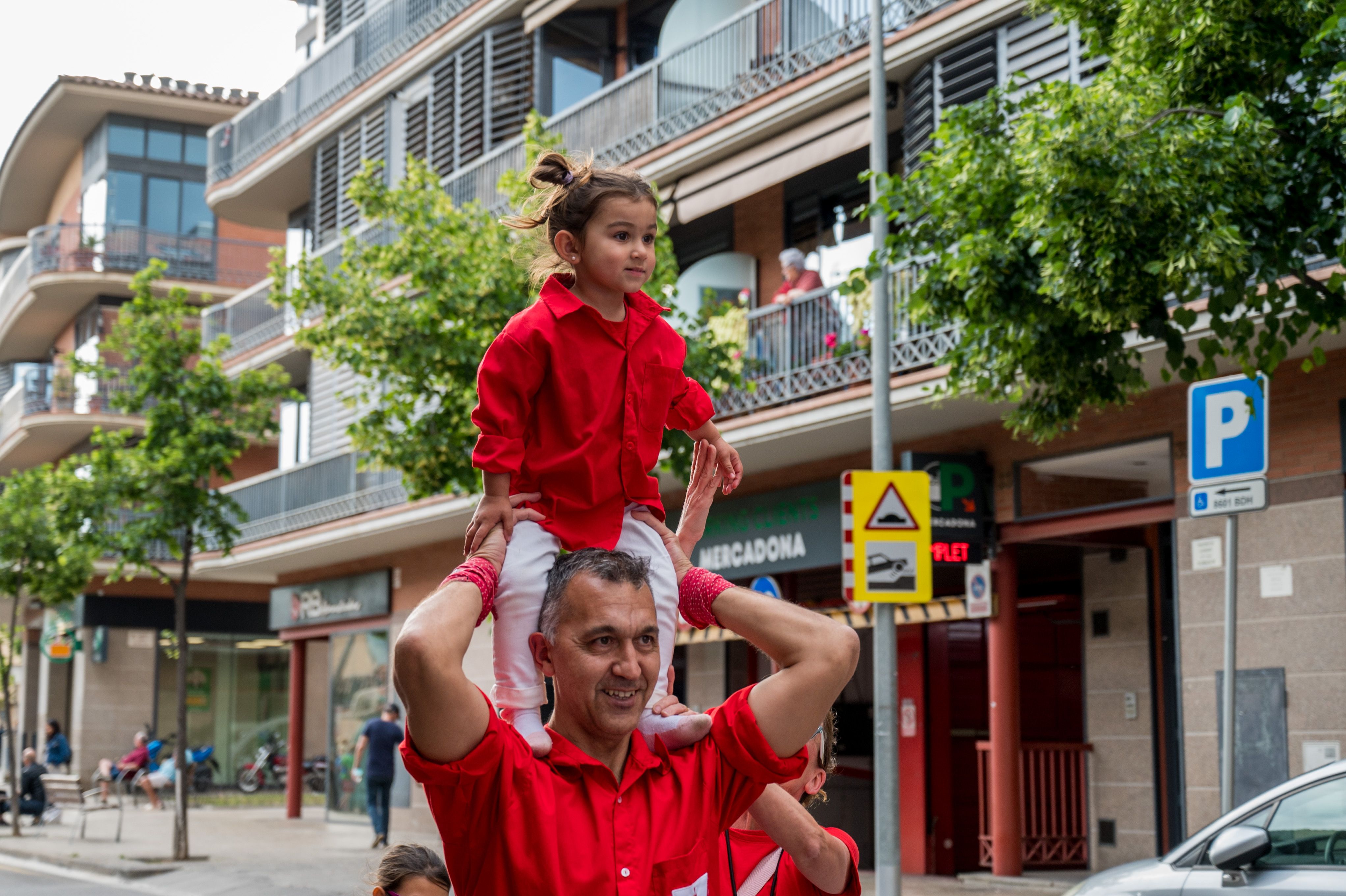 Trobada Gegantera de la 38ª Festa del barri de Ca n'Oriol. Foto: Carmelo Jiménez