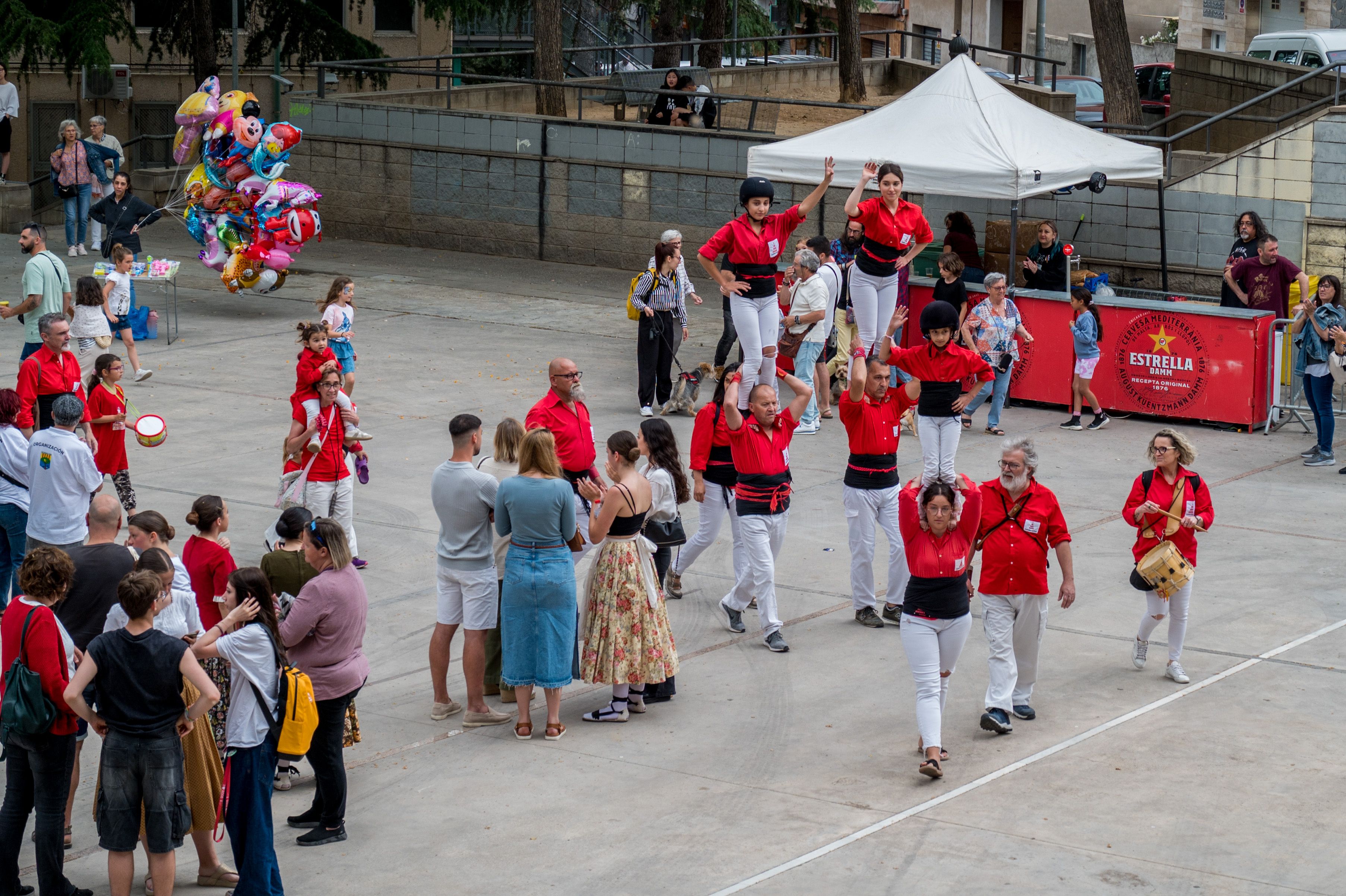 Trobada Gegantera de la 38ª Festa del barri de Ca n'Oriol. Foto: Carmelo Jiménez