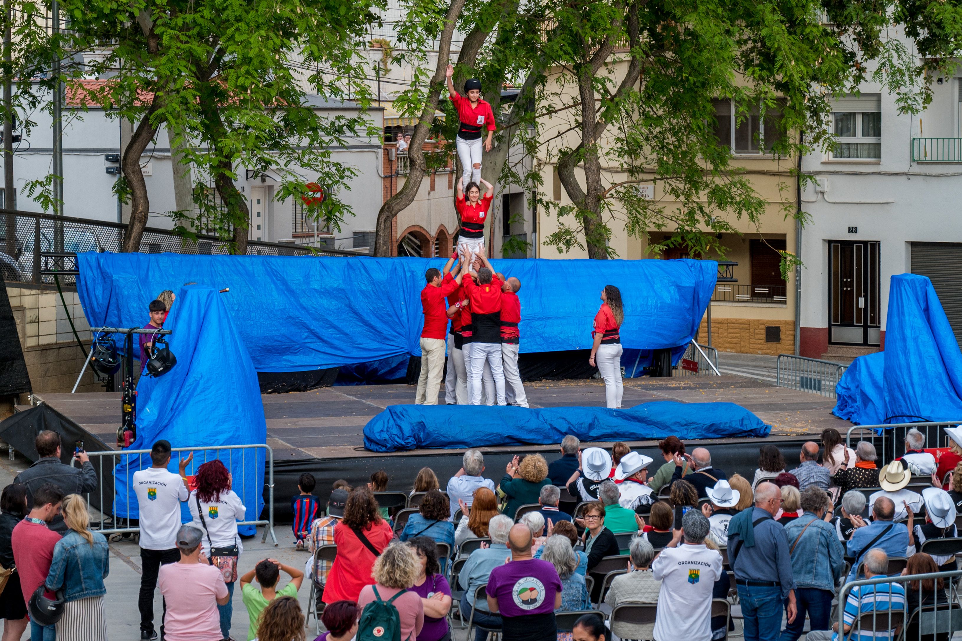 Trobada Gegantera de la 38ª Festa del barri de Ca n'Oriol. Foto: Carmelo Jiménez