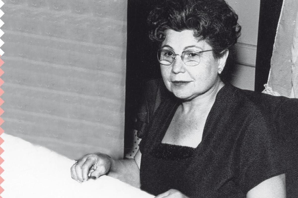 Maria Illa (1902-1976), modista rubinenca d'alta costura. FOTO: Autoria desconeguda