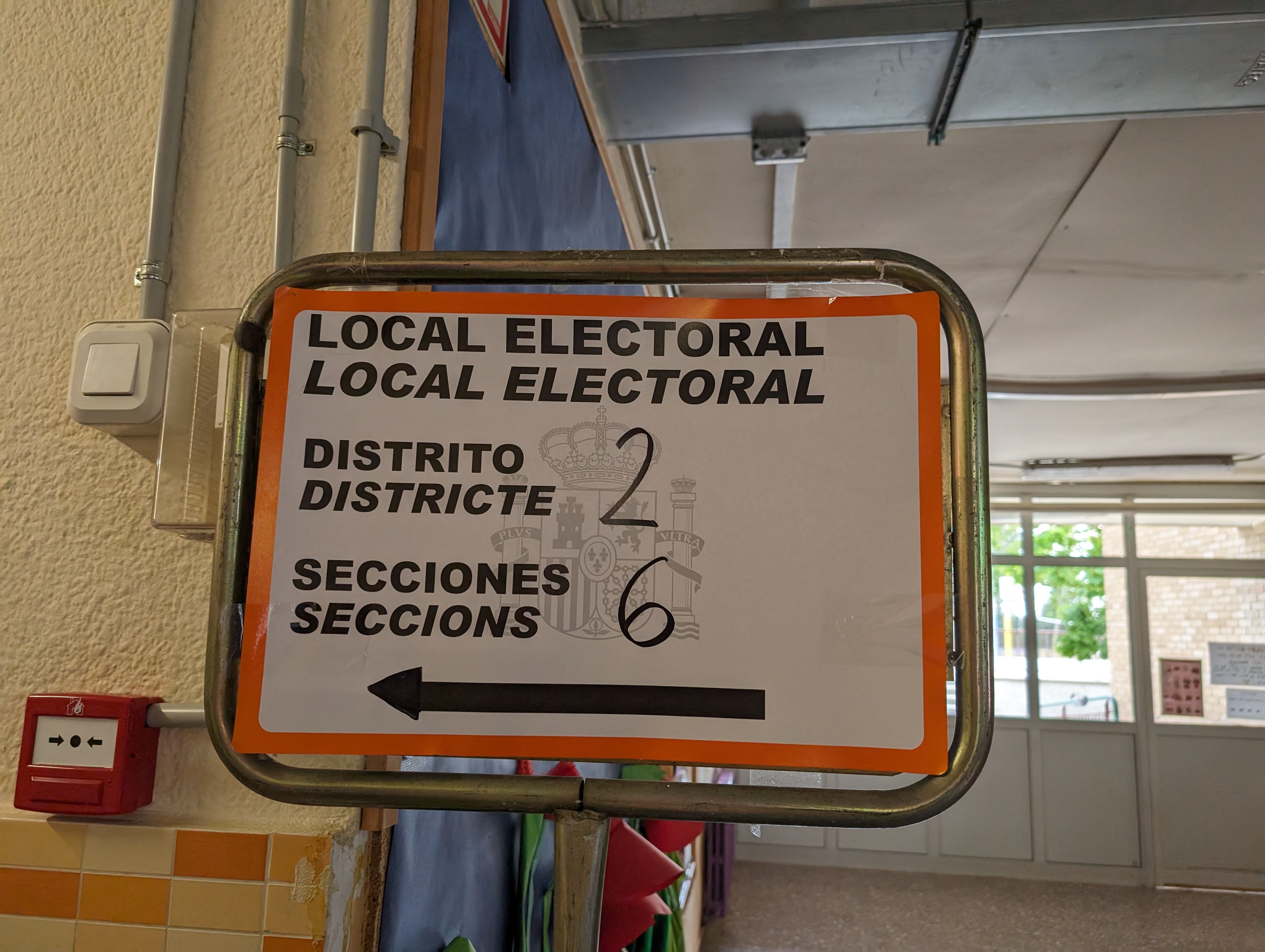 Els rubinencs voten a les eleccions al Parlament Europeu 2024. FOTO: Redacció