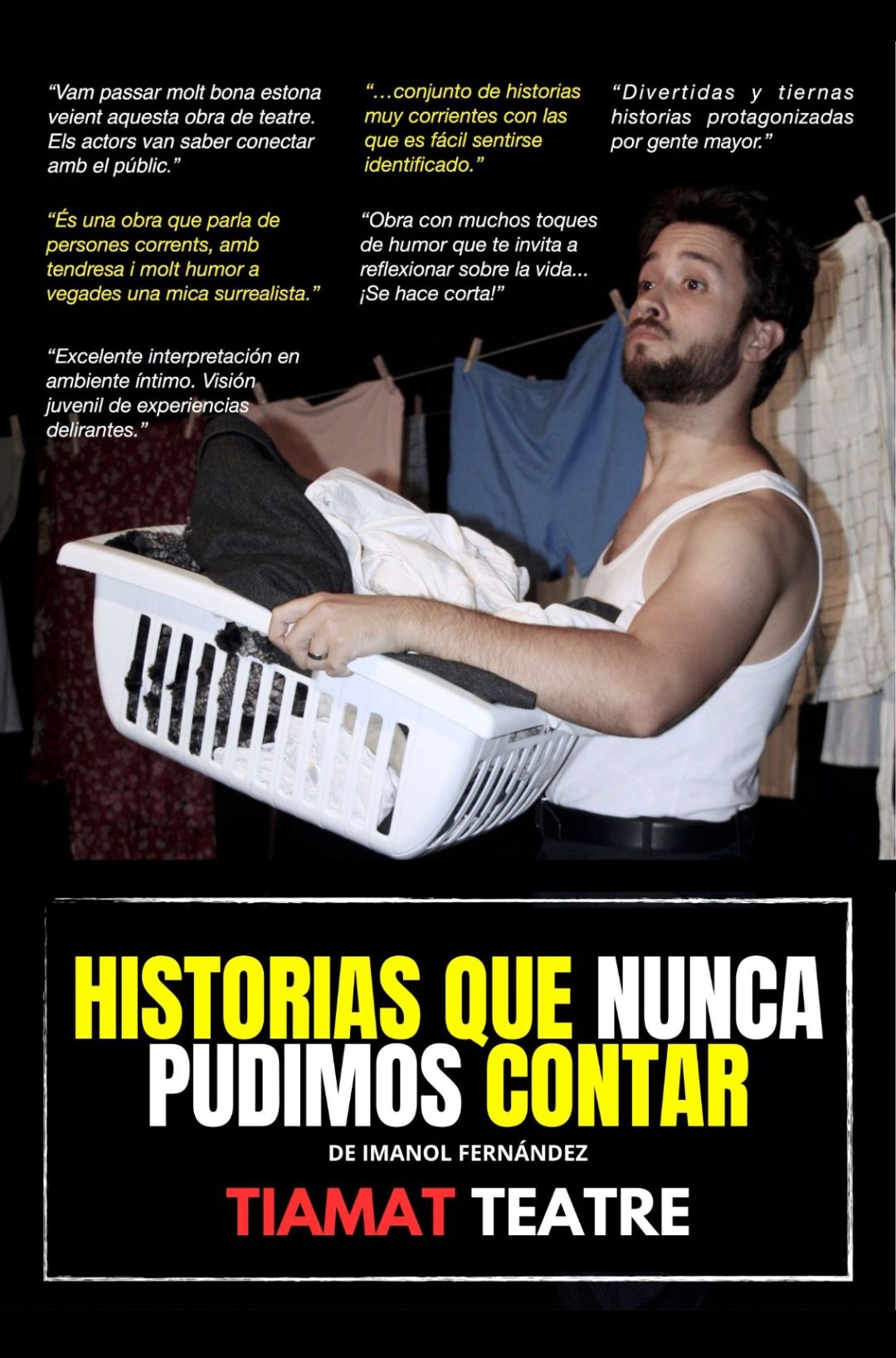 "Historias que nunca pudimos contar", una obra que es representarà a les festes de Els Avets