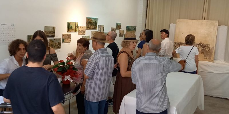 Inauguració de l'exposició d'Anna Tamayo. FOTO: Cedida Inauguració de l'exposició d'Anna Tamayo. FOTO: Cedida